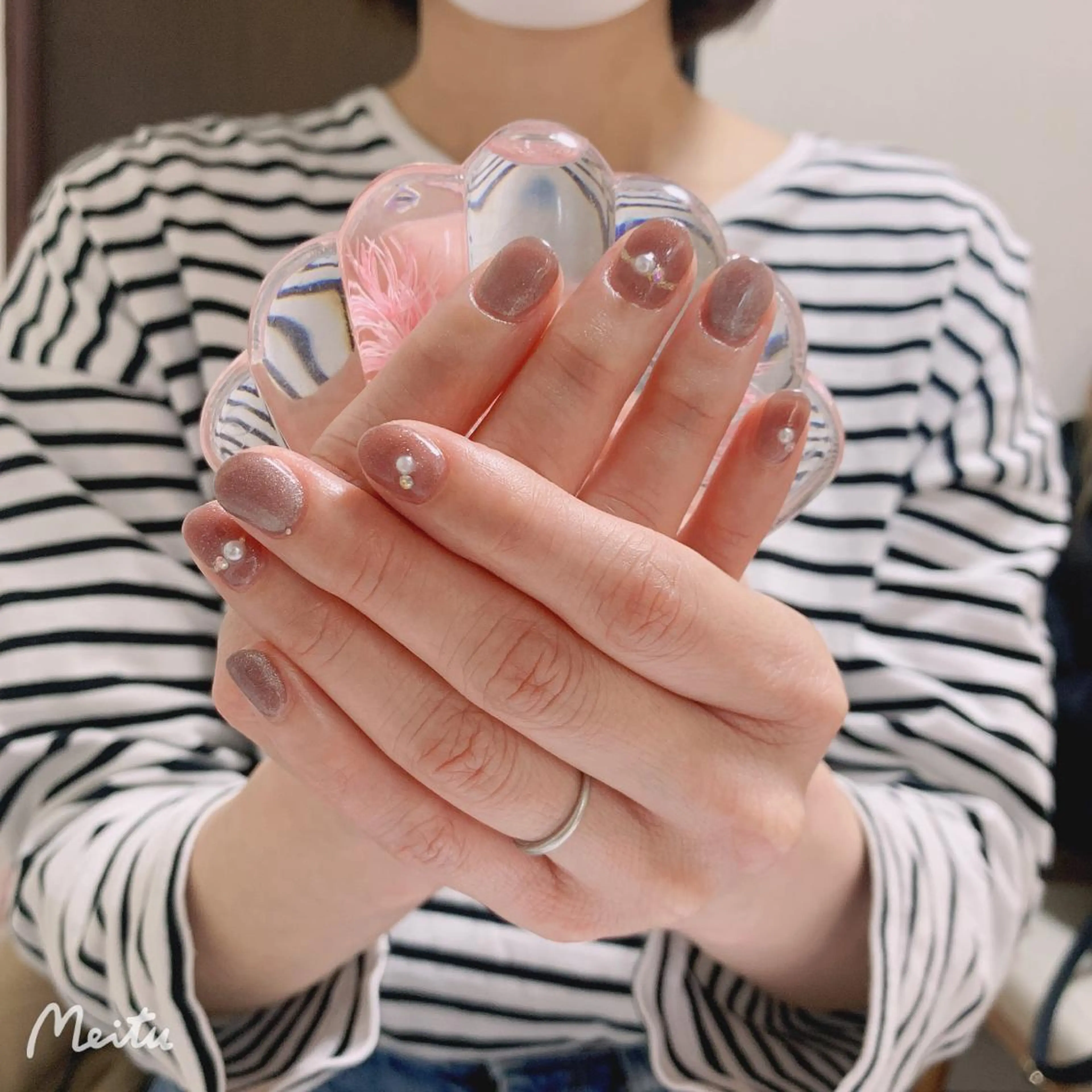 ネイル マグネットネイル 林 ✨syousyouのネイルデザイン