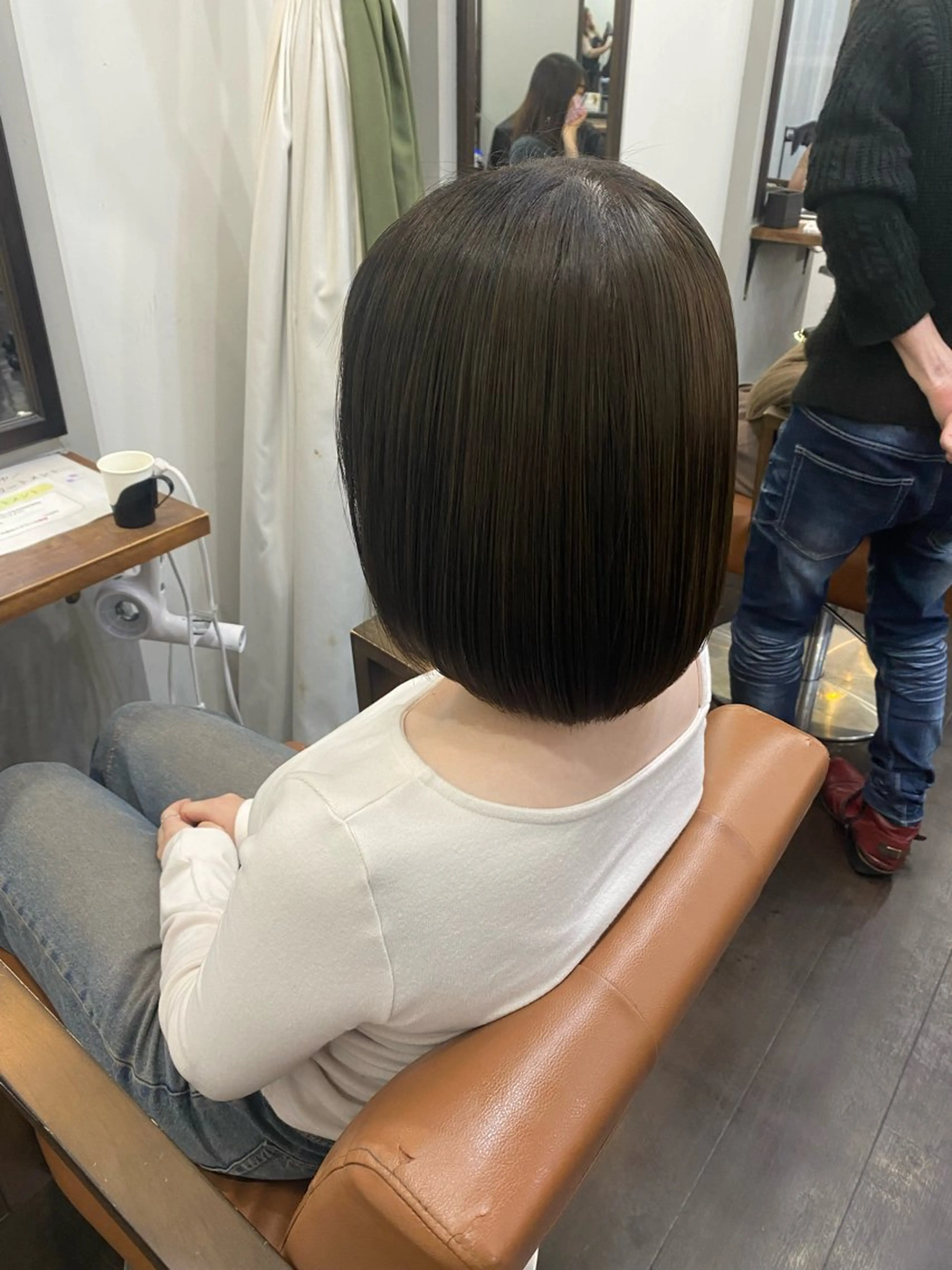 ショート カラー ヘアアレンジ 🍒ᩚ名駅/艶髪 縮毛矯正/あゆ🍒ᩚのヘアスタイル