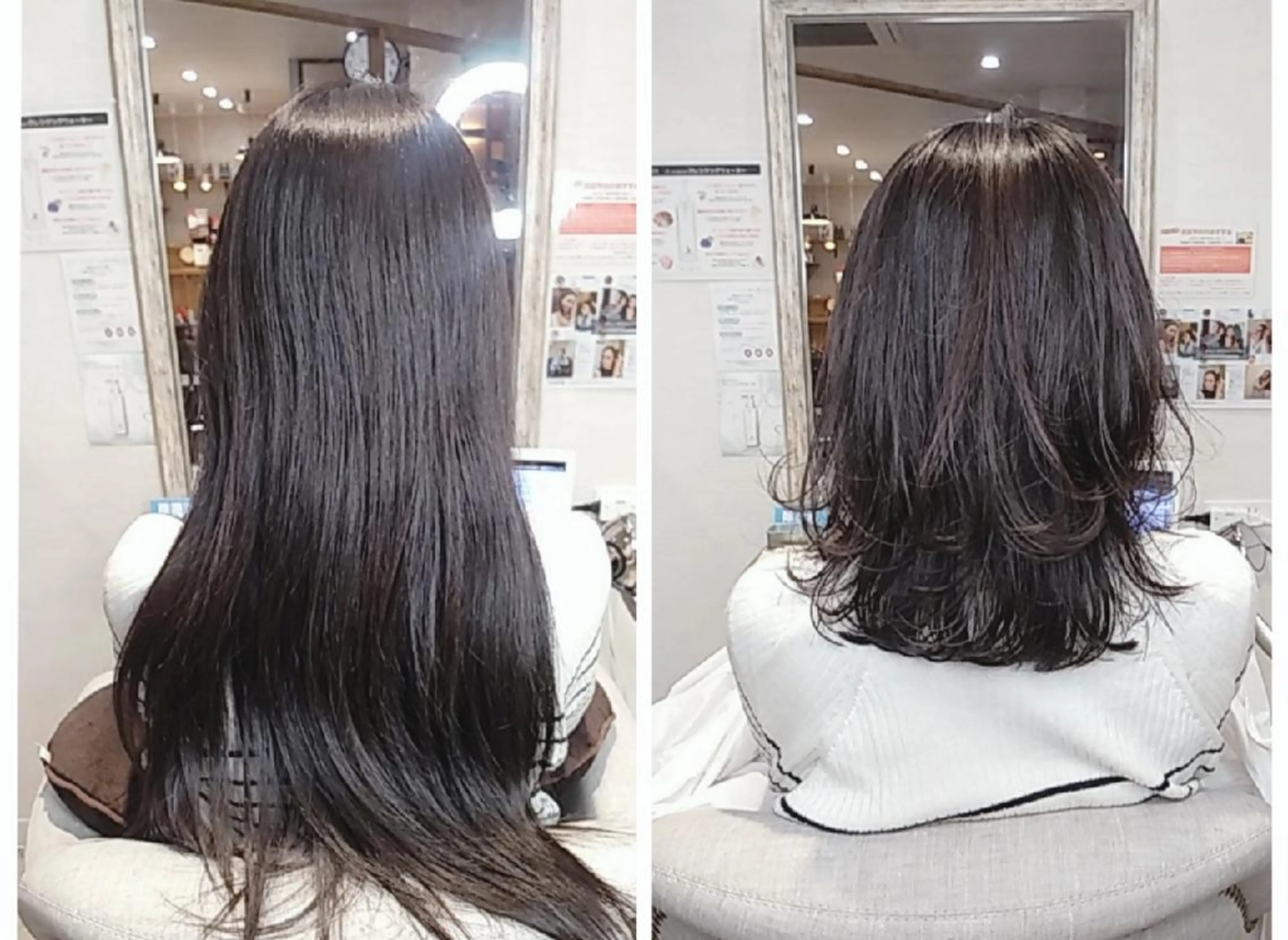 ロング 縮毛矯正 ponte福岡西店所属・kijima ricoのヘアスタイル