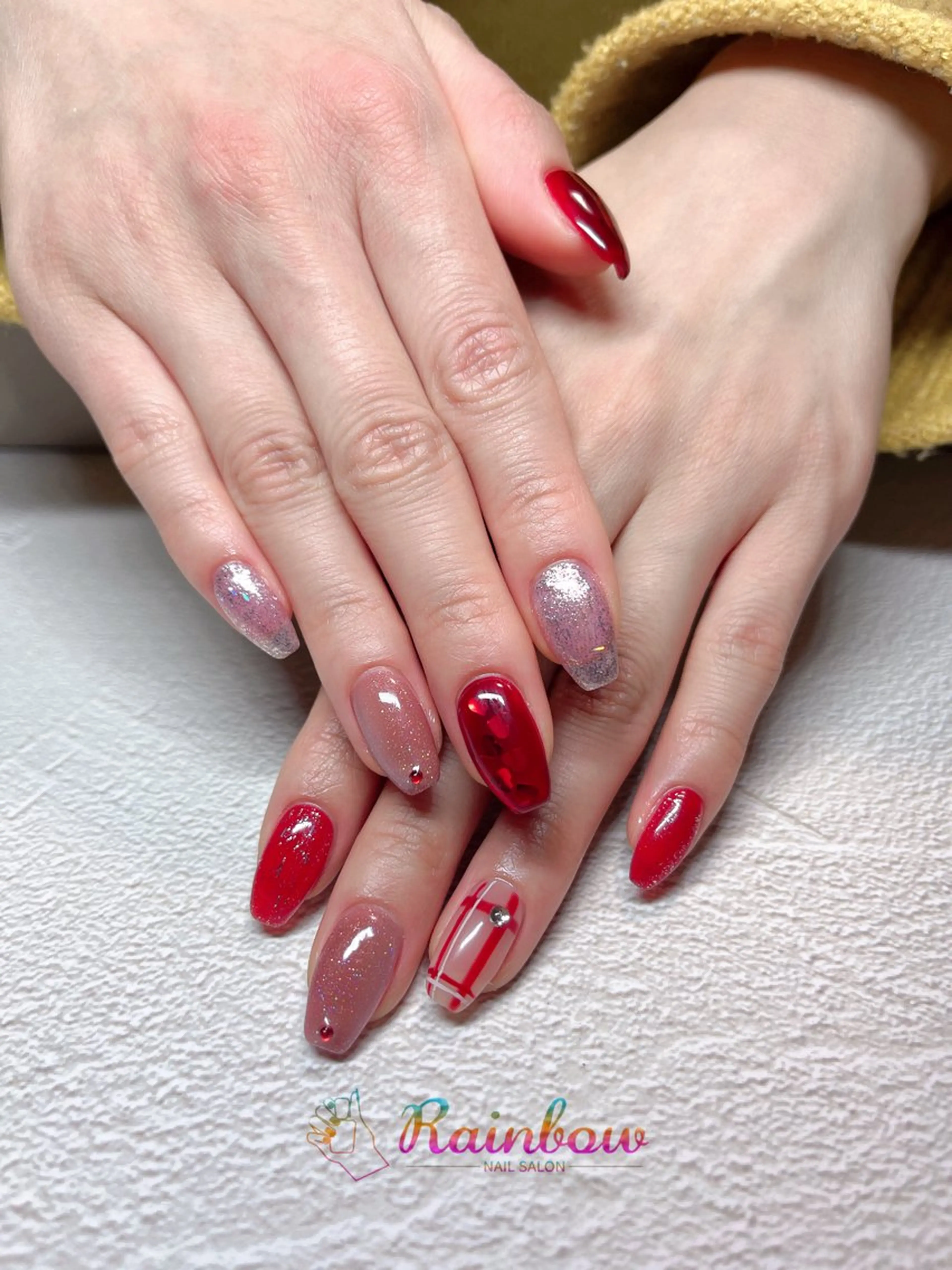 ネイル ハンドネイル Rainbow Nailのネイルデザイン