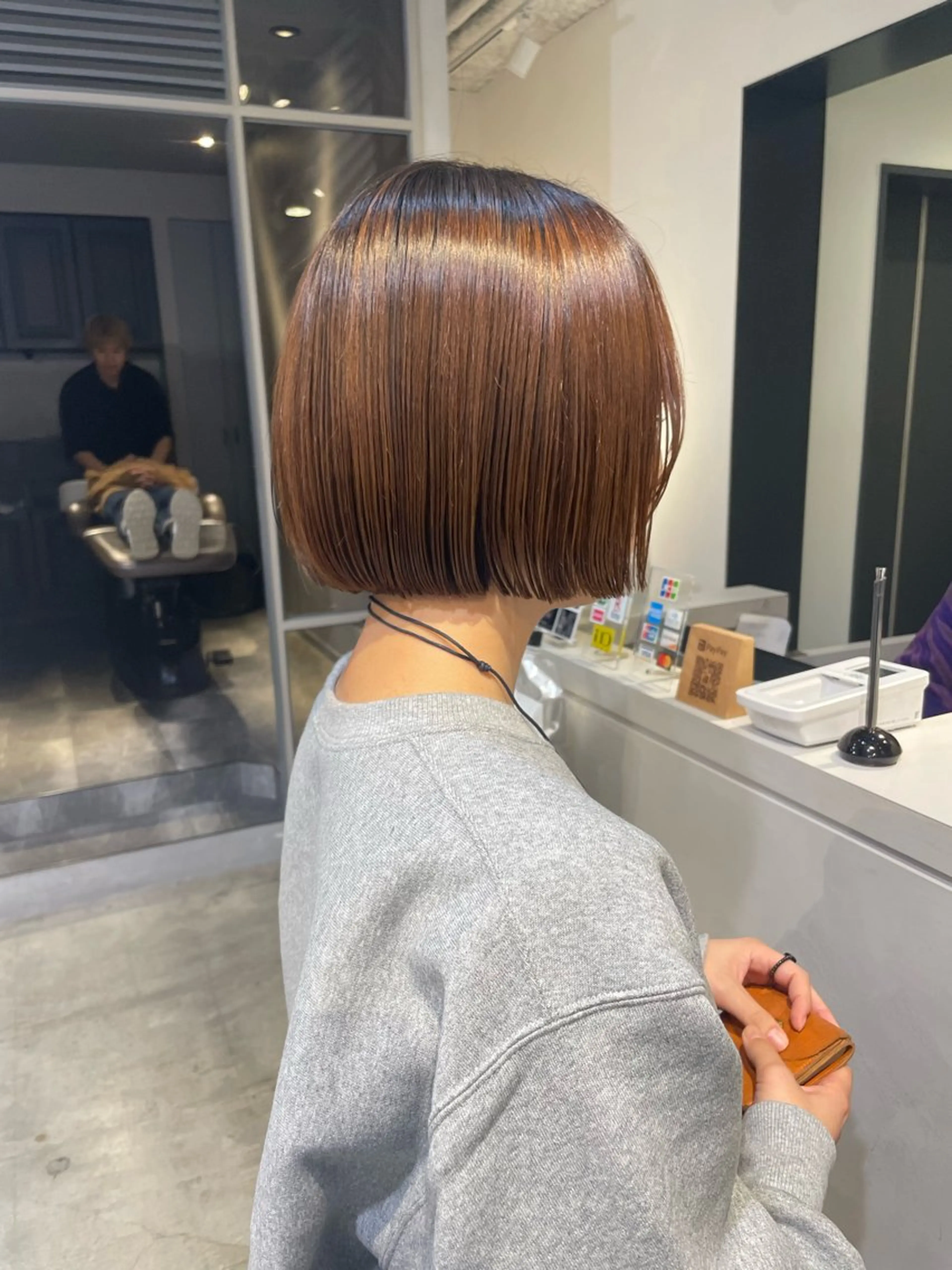 ショート ボブ risa 。のヘアスタイル