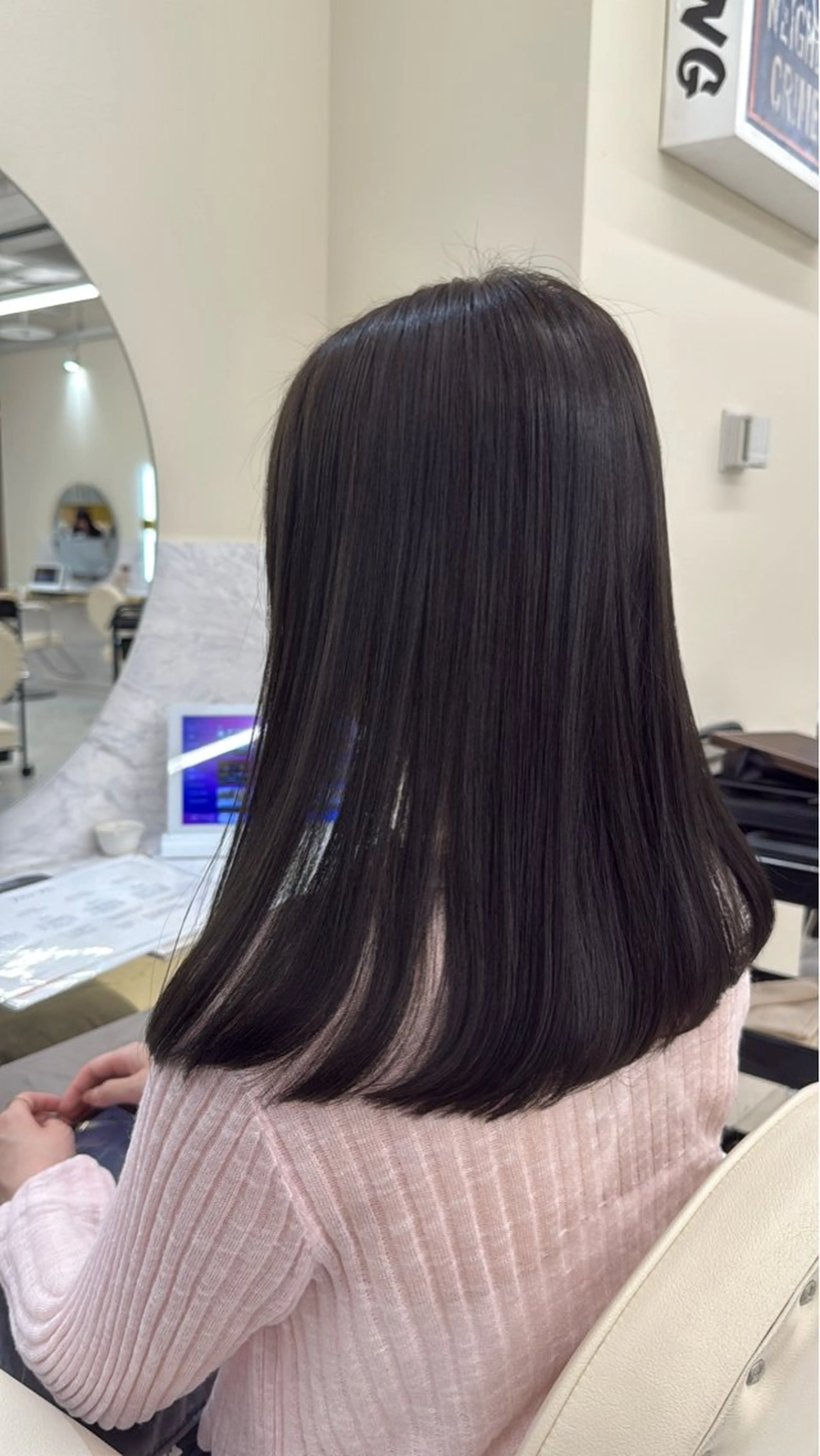 ロング カラー ブラウンカラー 透明感カラー オリーブブラウン オリーブカラー 韓国風ヘア ヘアカラー 韓国ヘア🇰🇷艶 カラー/sakuraのヘアスタイル