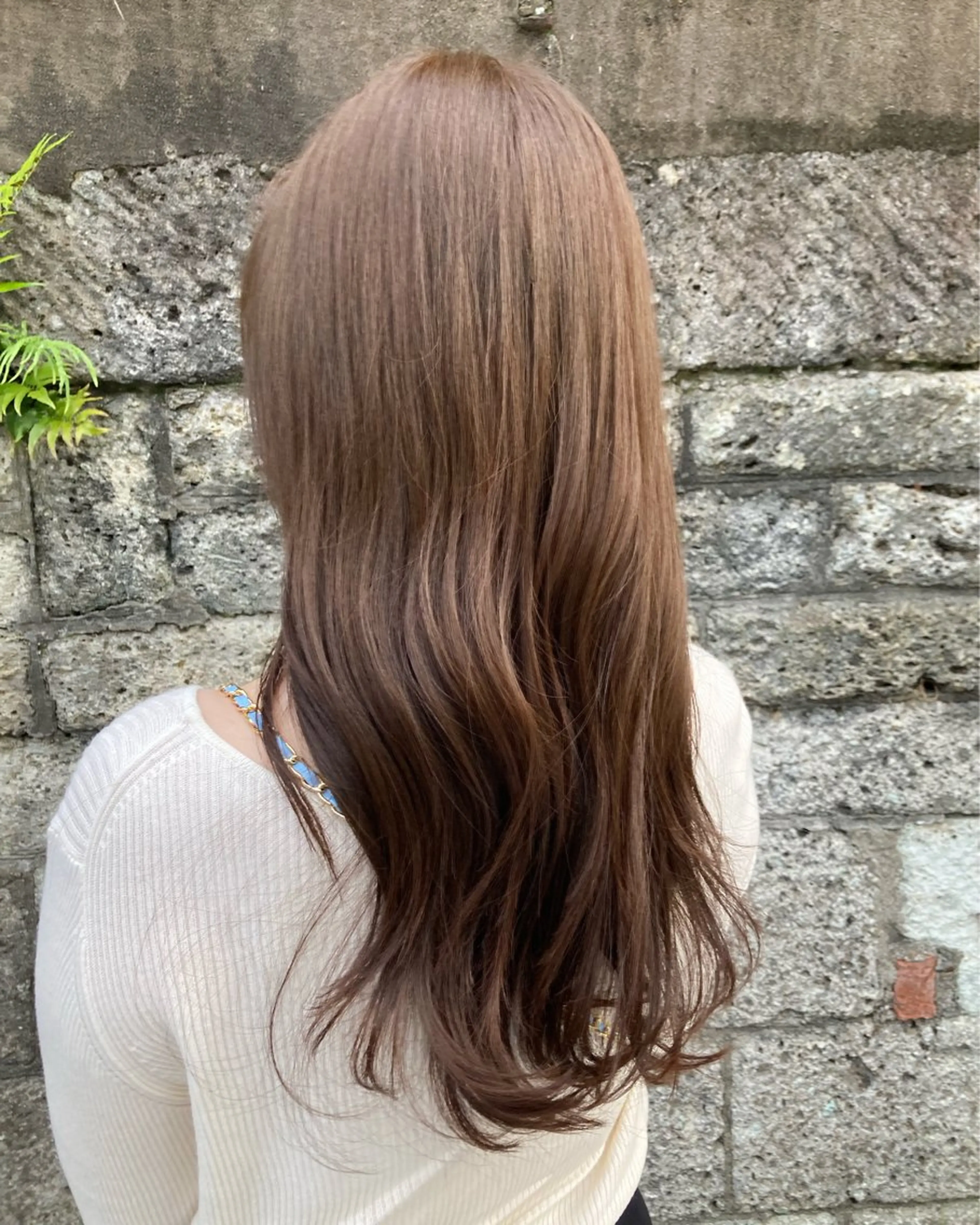 セミロング ショートウルフ💚 レイヤー/井上翔のヘアスタイル