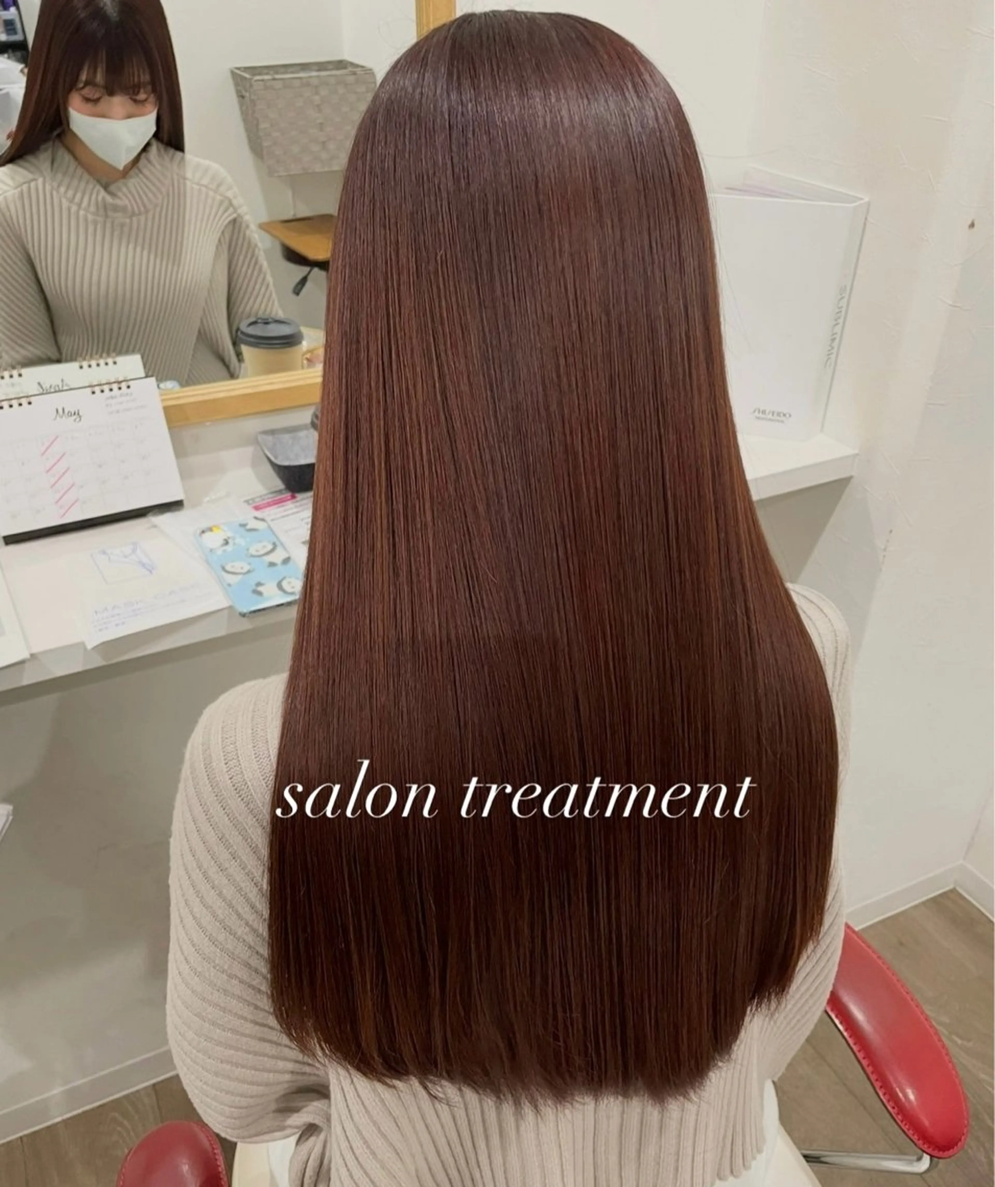 ロング Jewel Box所属・梅田/酸性ストレート 髪質改善/natsuのヘアスタイル