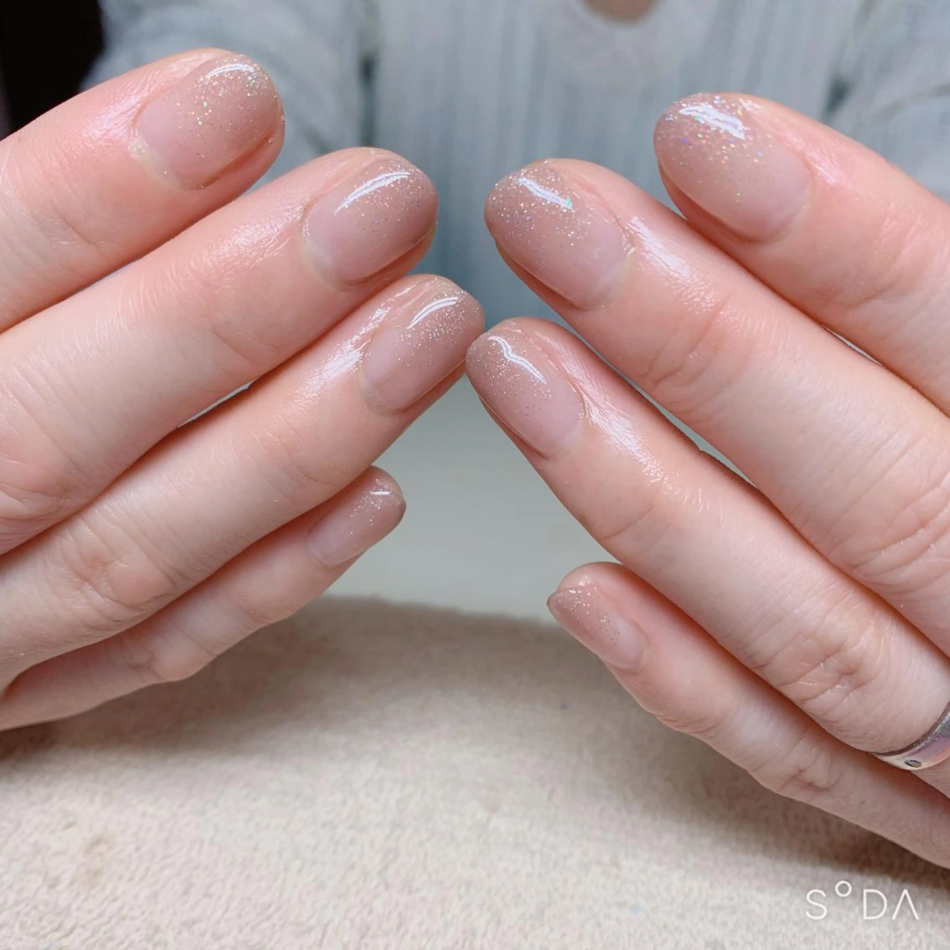 ネイル グラデーション ワンカラーネイル シンプルネイル NailSpace 猫のいるネイルサロンのネイルデザイン