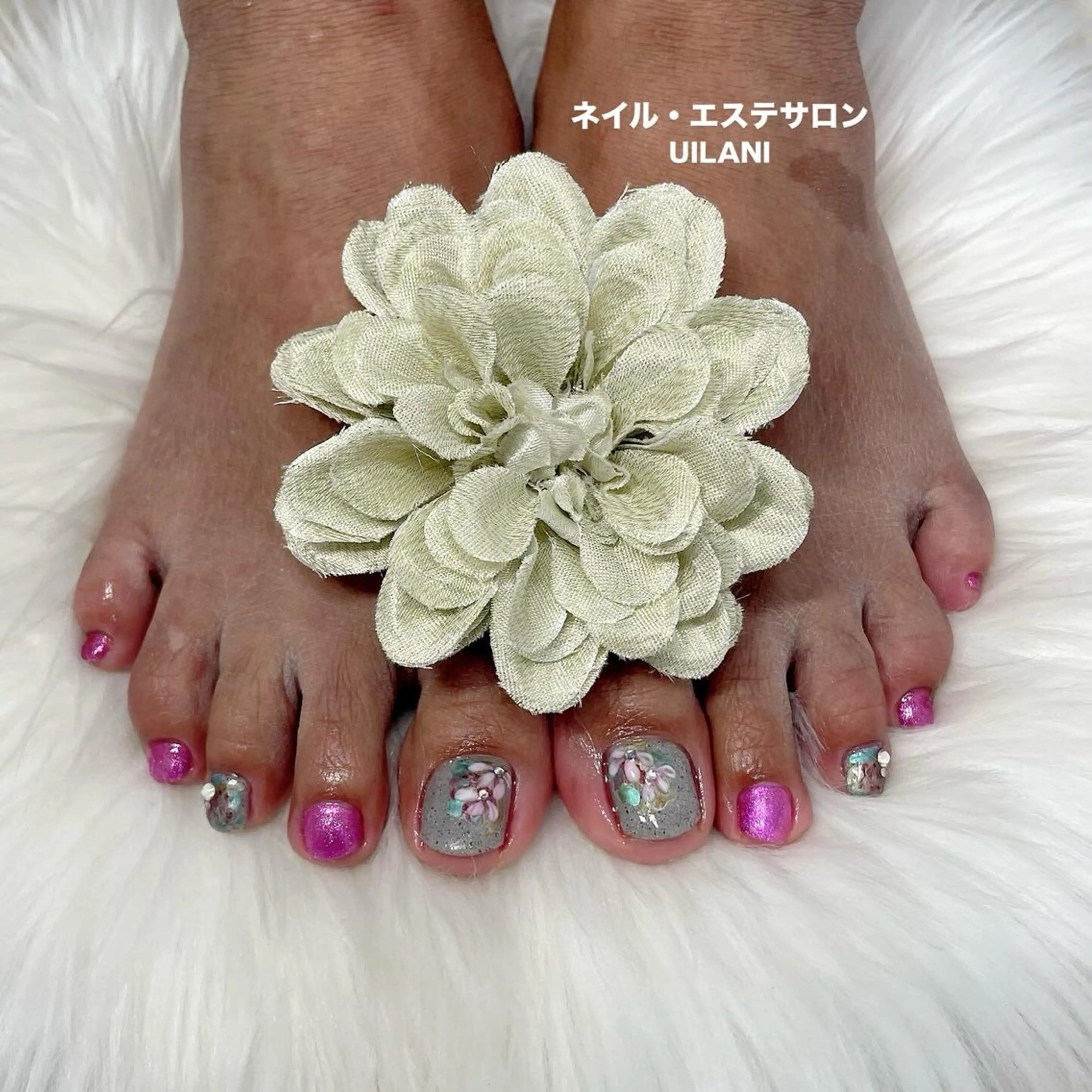 ネイル フットネイル ネイル・エステサロンUILANI所属・ネイル・エステサロン UILANIのネイルデザイン