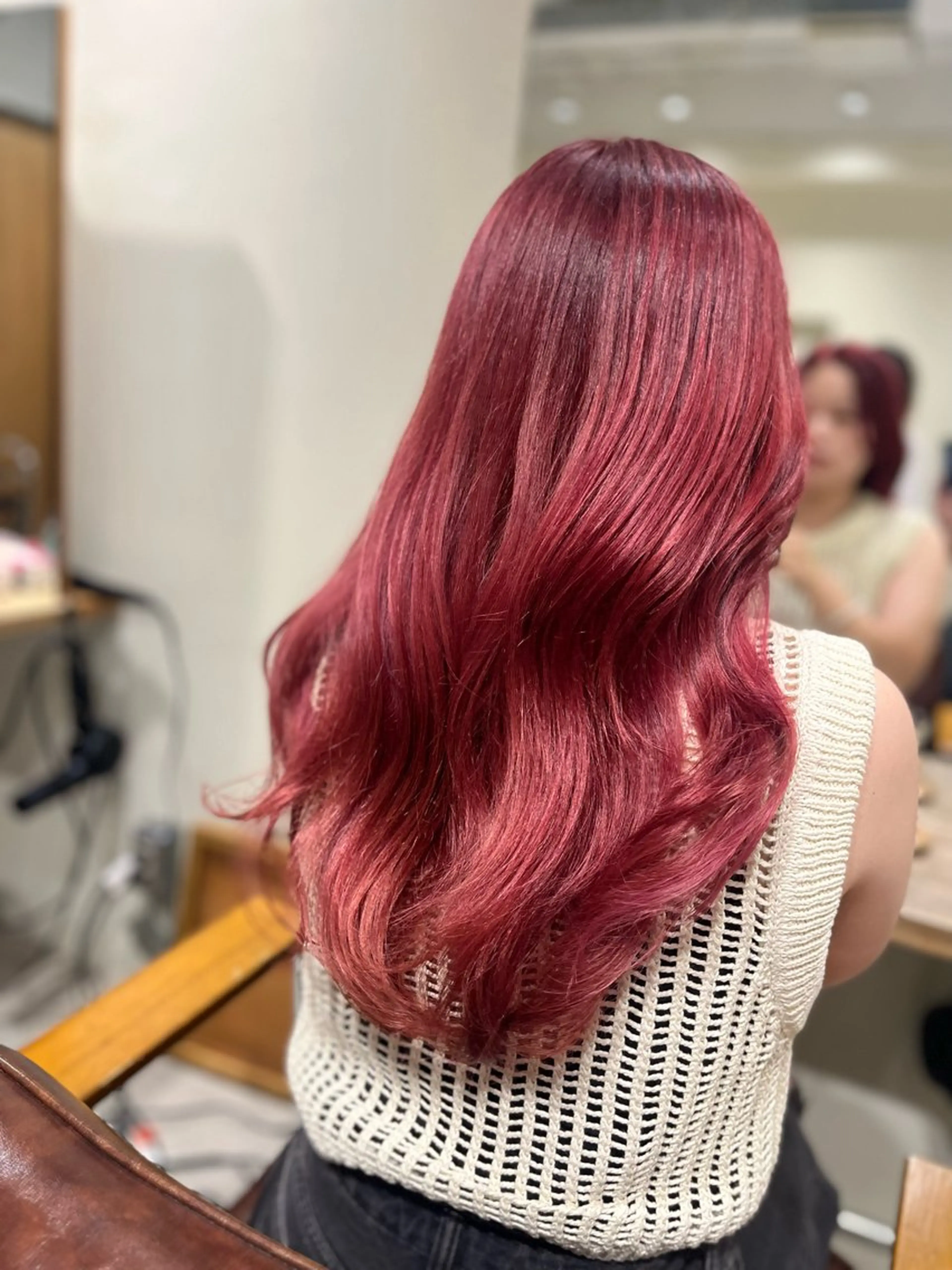 ロング カラー ヘアカラー 🦮shiori アイドルオタク🦮のヘアスタイル