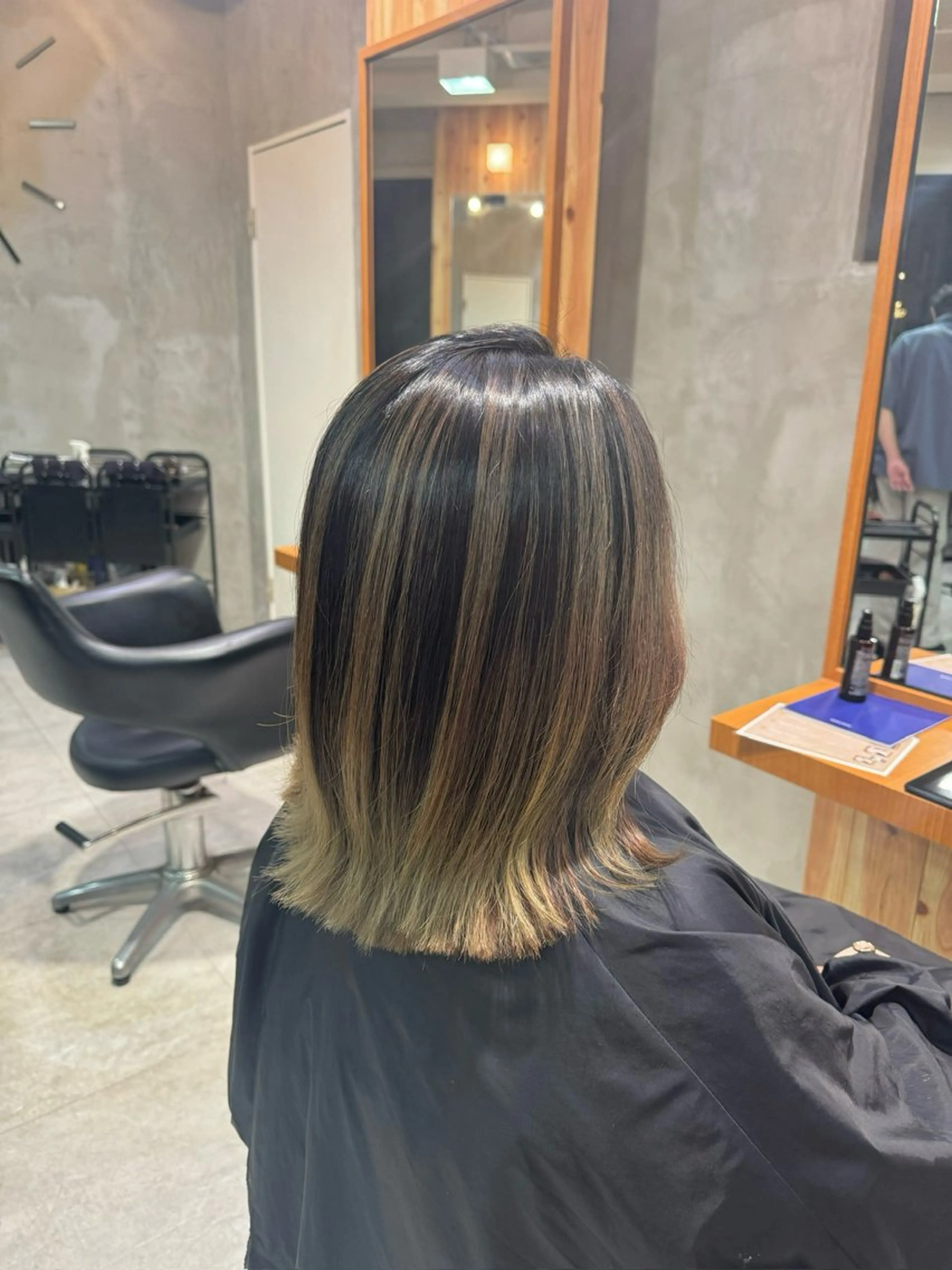 ミディアム カラー ヘアアレンジ _White泉佐野店所属・佐々木  まゆかのヘアスタイル