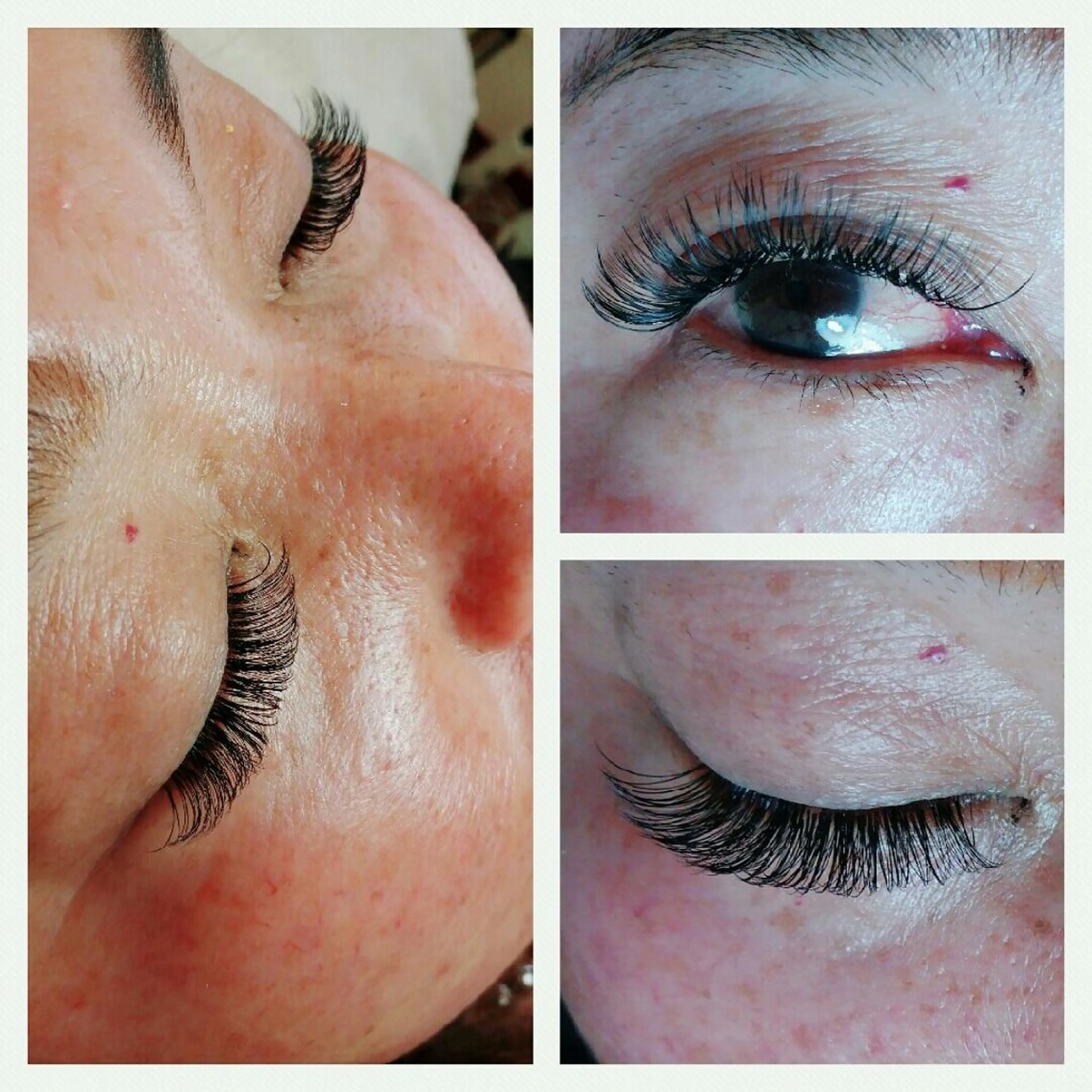 マツエク・マツパ Cカール ナチュラル ボリュームラッシュ マツエク Rouge ・ K  　のマツエク・マツパデザイン