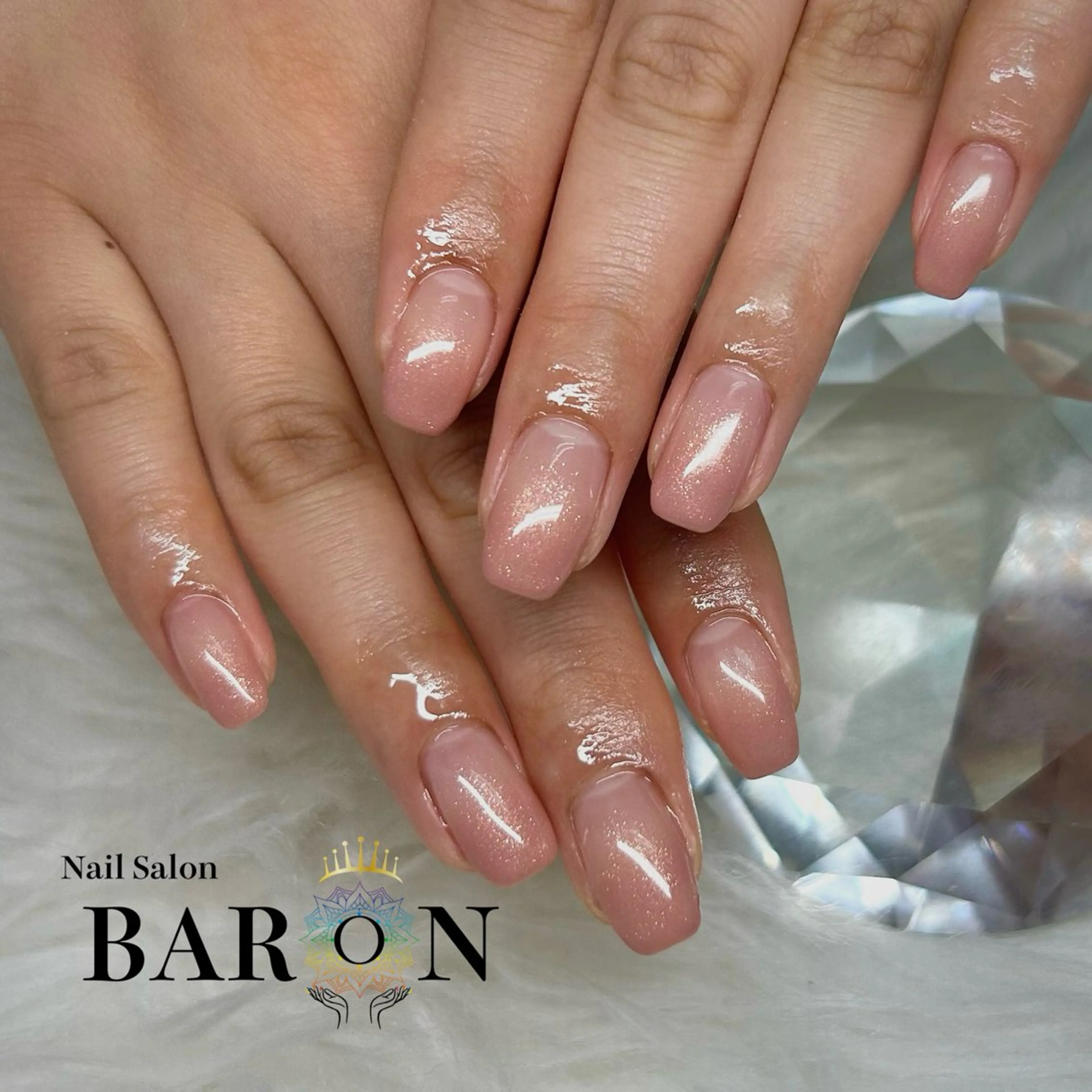 ネイル グラデーション ♛︎BARON♛︎ SUMIRE.のネイルデザイン