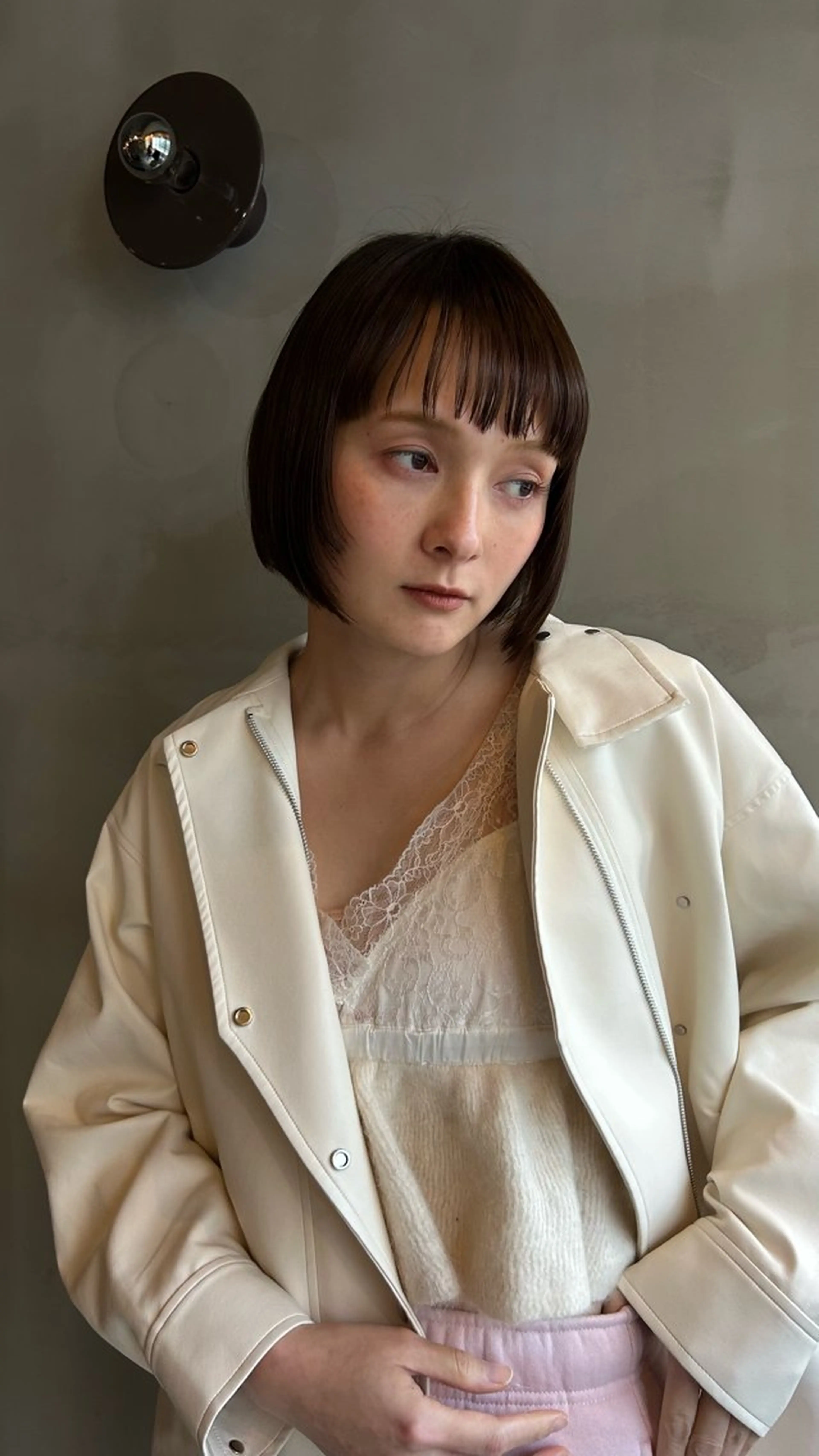 ショート カラー カット ヘアカラー トリートメント ショート/ボブ/ 心斎橋/宮脇美奈のヘアスタイル