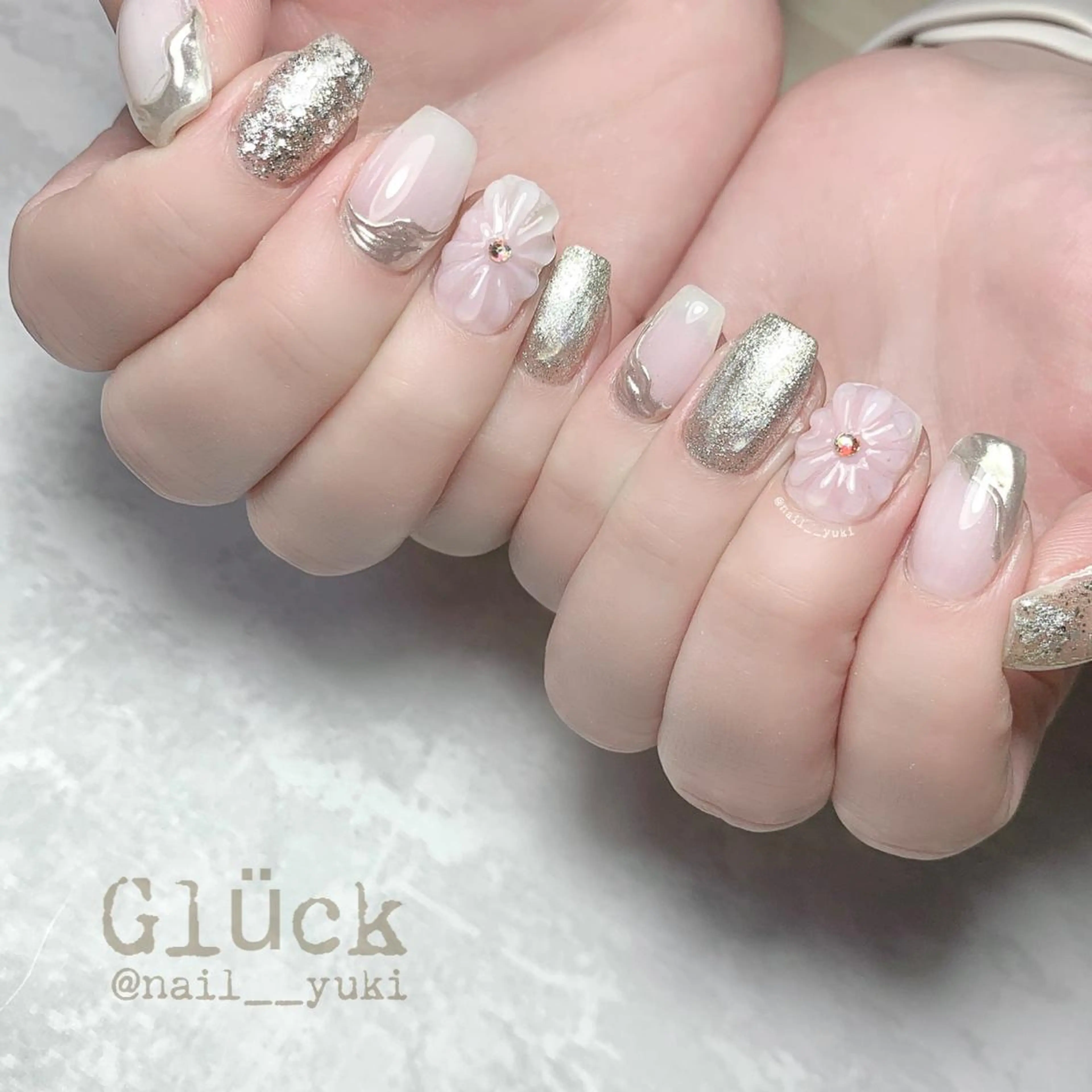 ネイル ハンドネイル Glück private salon所属・Glück yukiのマツエク・マツパデザイン