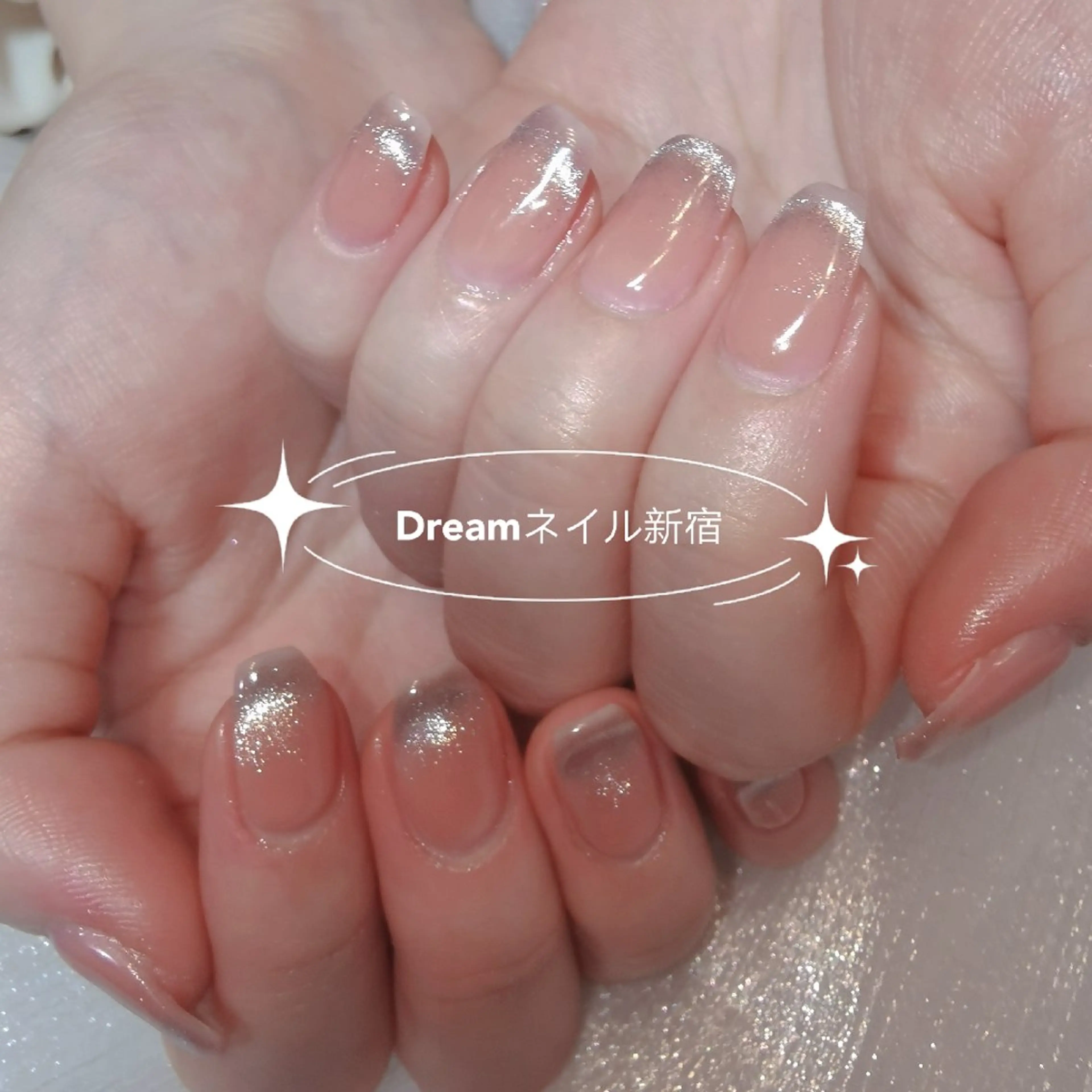 ネイル ハンドネイル ハンドケア ネイリストゆか💅 長さだし、深爪矯正のネイルデザイン