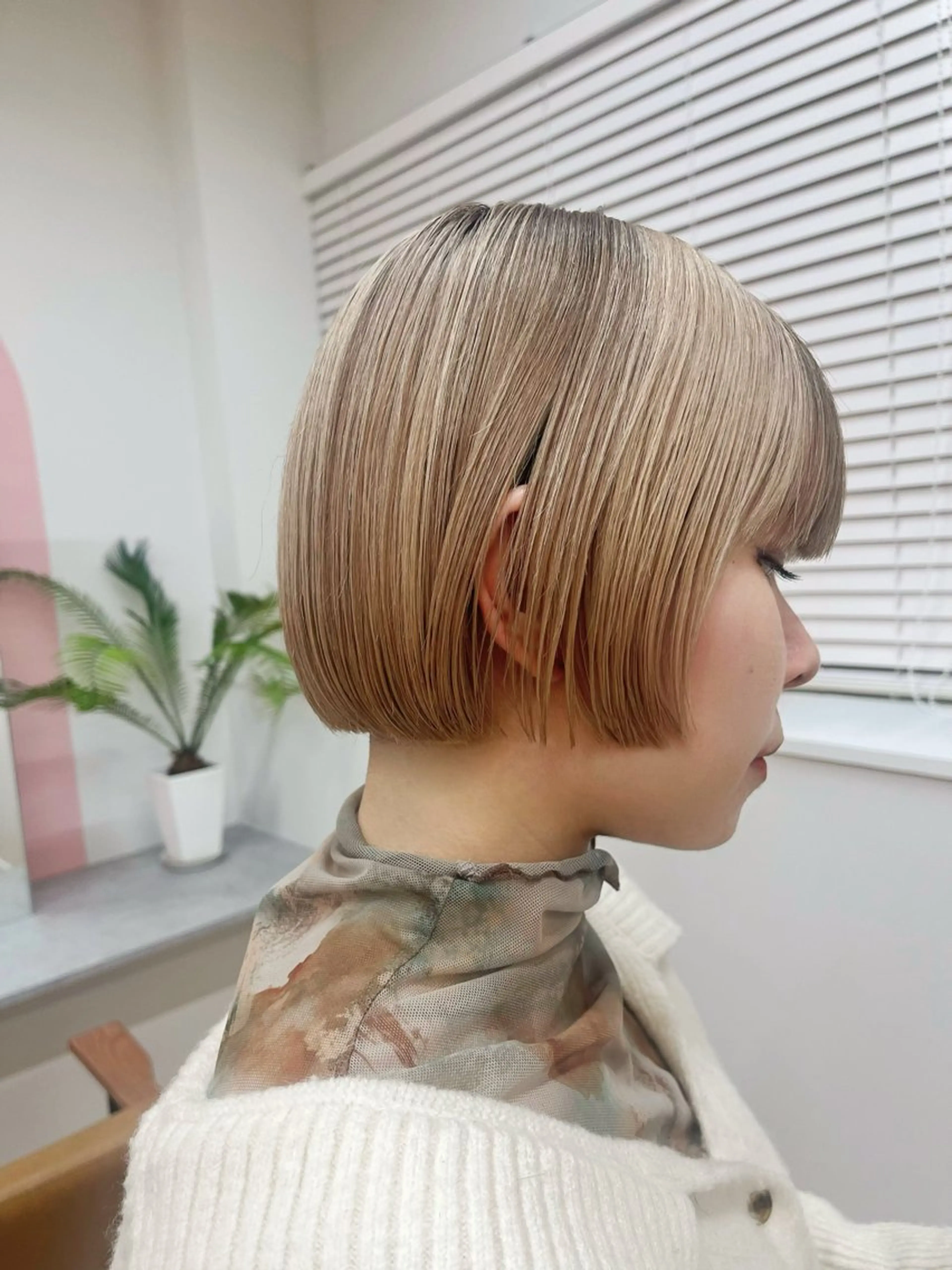 ショート カット marino/ カラー/顔周りカットのヘアスタイル