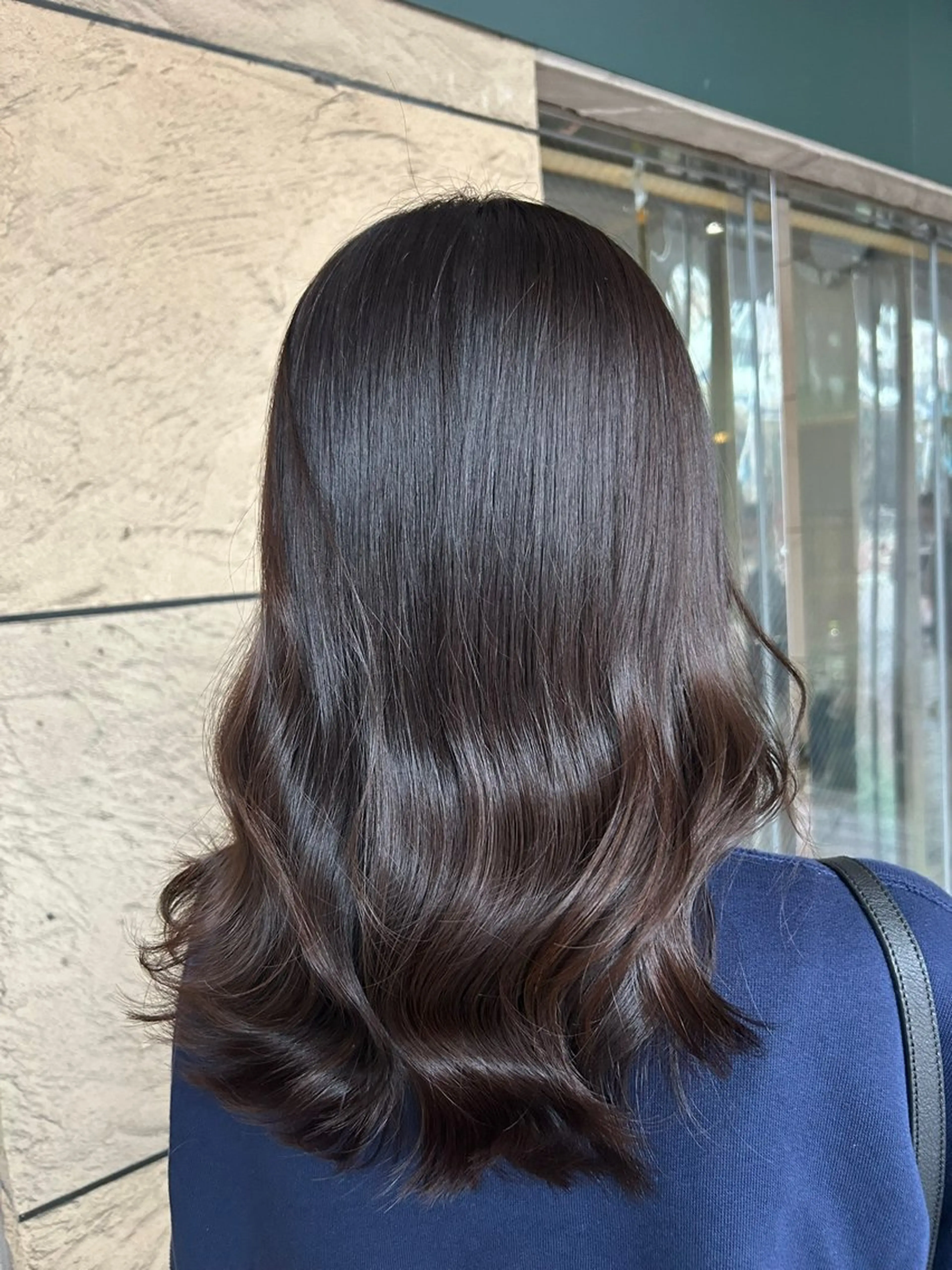 ミディアム カット ヘアカラー ❄️艶カラー/レイヤ ー/ボブ/mao❄️のヘアスタイル