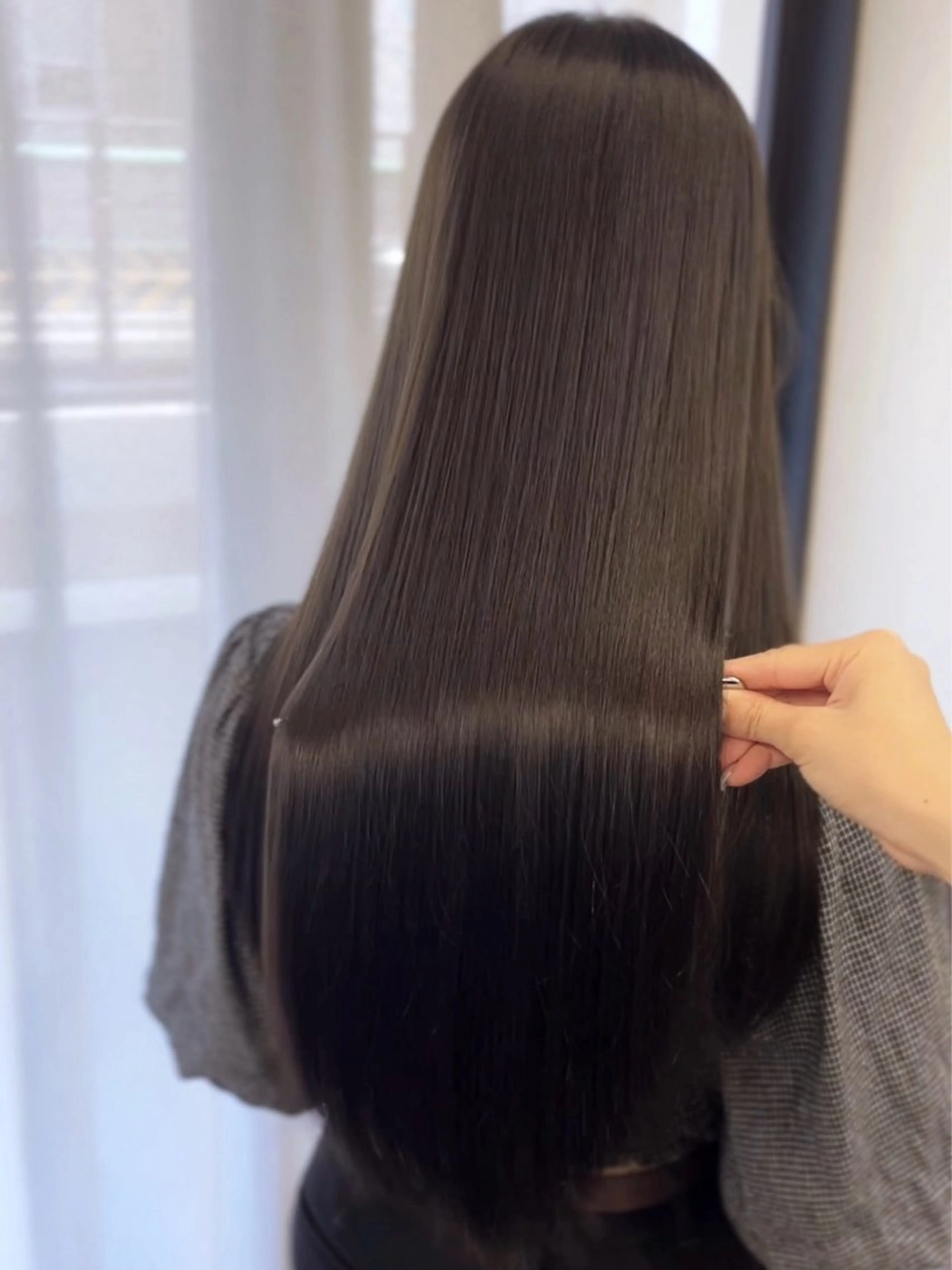 ロング 髪質改善 梅田/髪質改善特化/ 艶カラー🫧さくらこのヘアスタイル