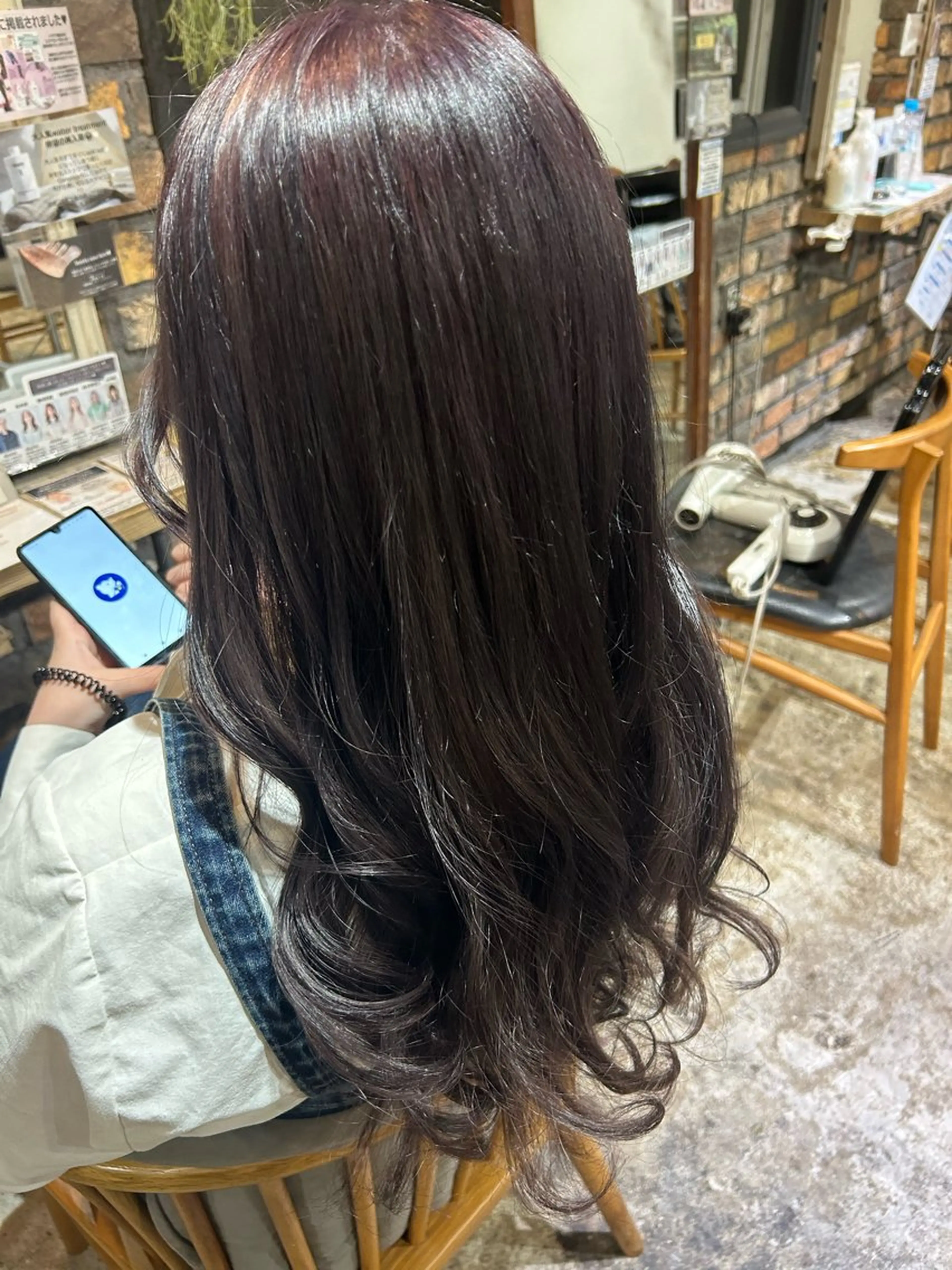 ロング カラー ヘアカラー 福村 彩夏のヘアスタイル