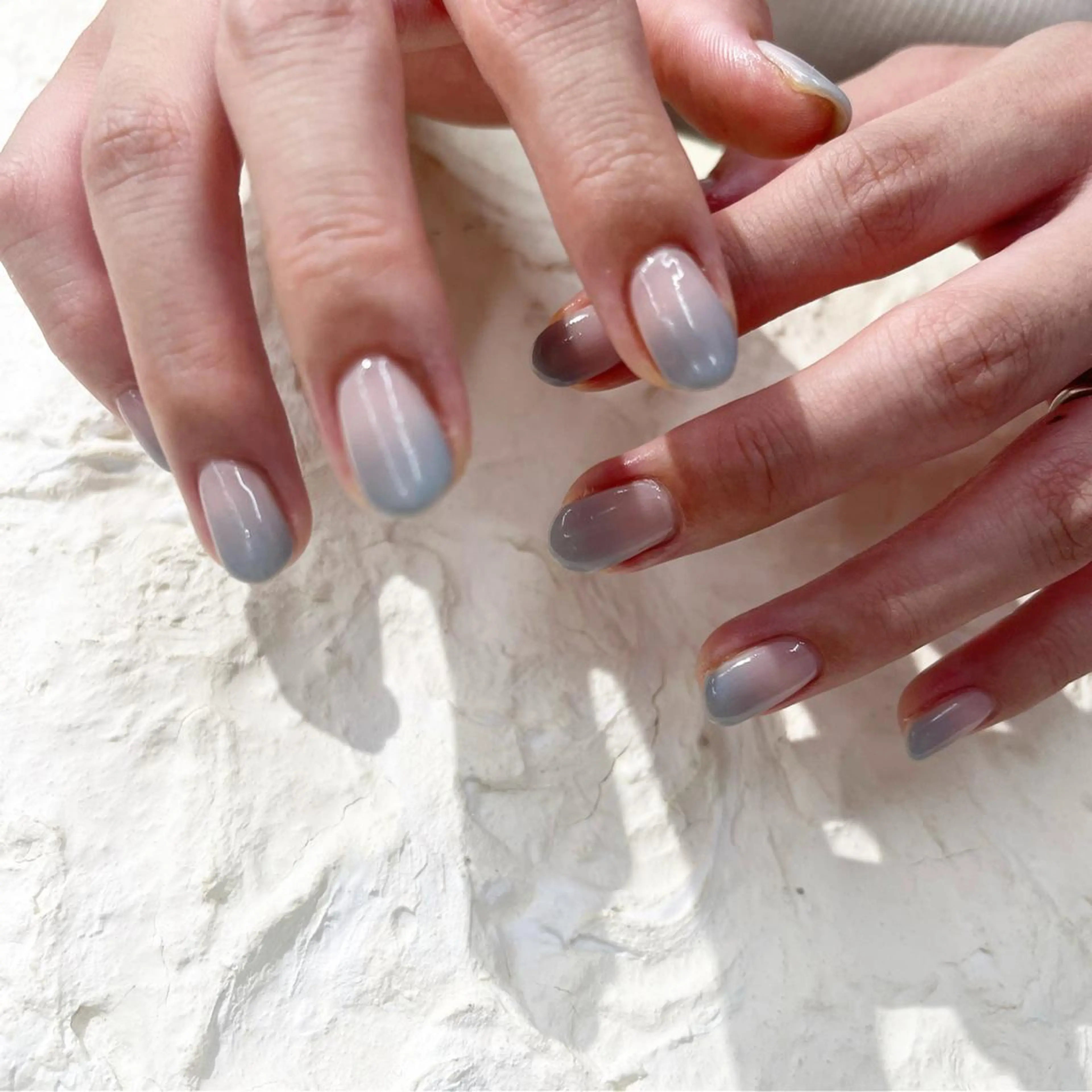 ネイル ブルー nail＊ runa🌻のネイルデザイン