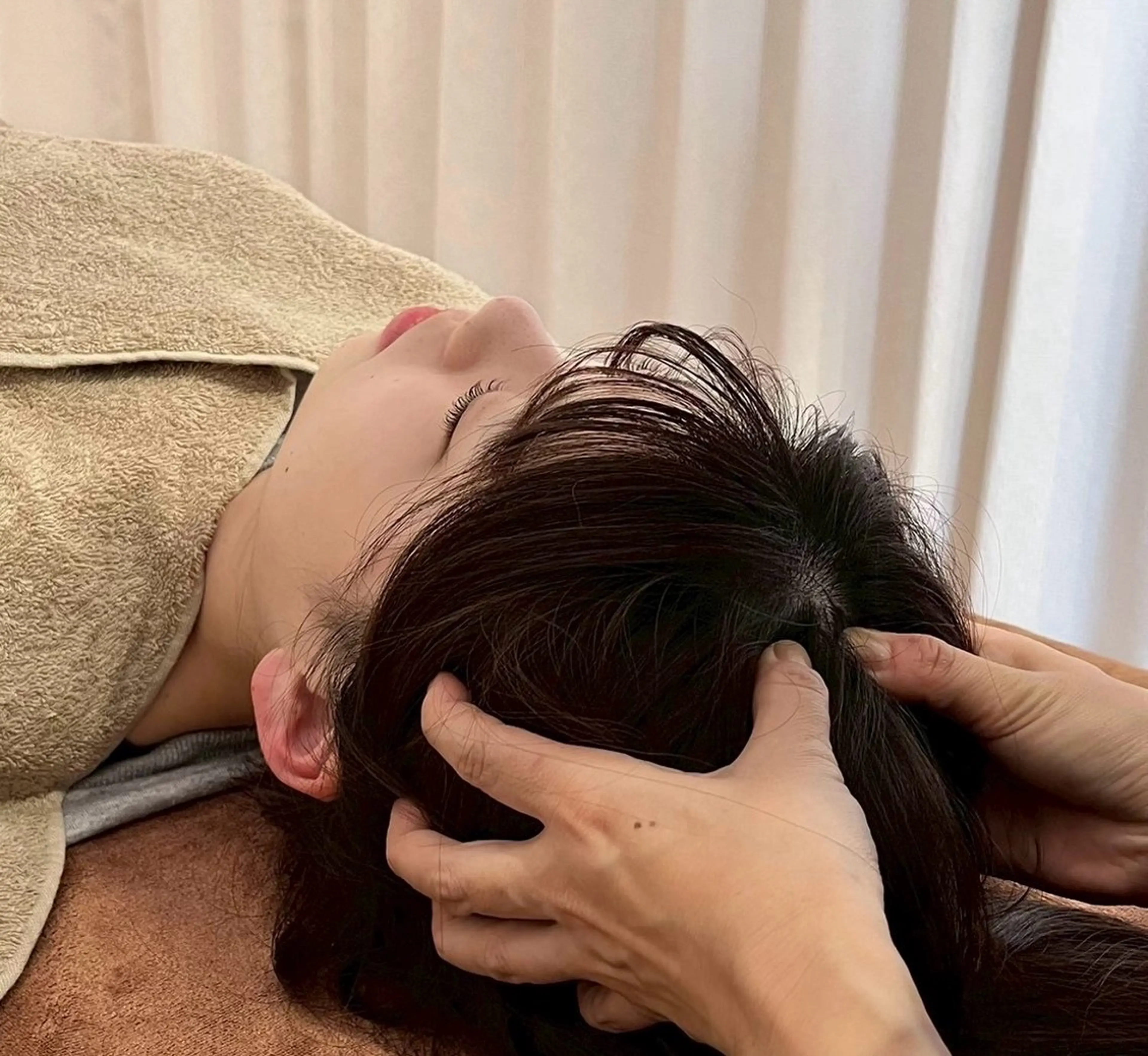 女性初回限定 💆ヘッドスパ×鍼灸（肩こり/首こり/不眠解消/足のむくみ改善/血流促進/自律神経調整）の写真