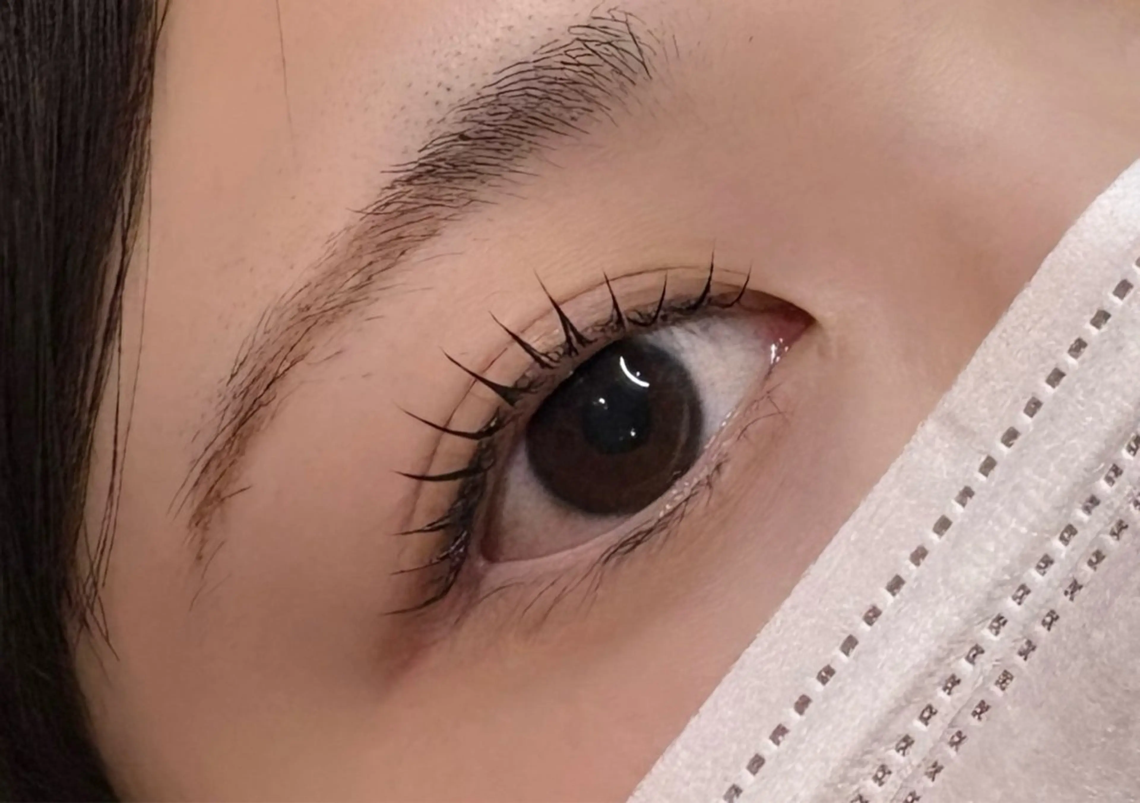 マツエク・マツパ 束感まつ毛 マツパ LaBlanche ゆいの眉毛・アイブロウイメージ