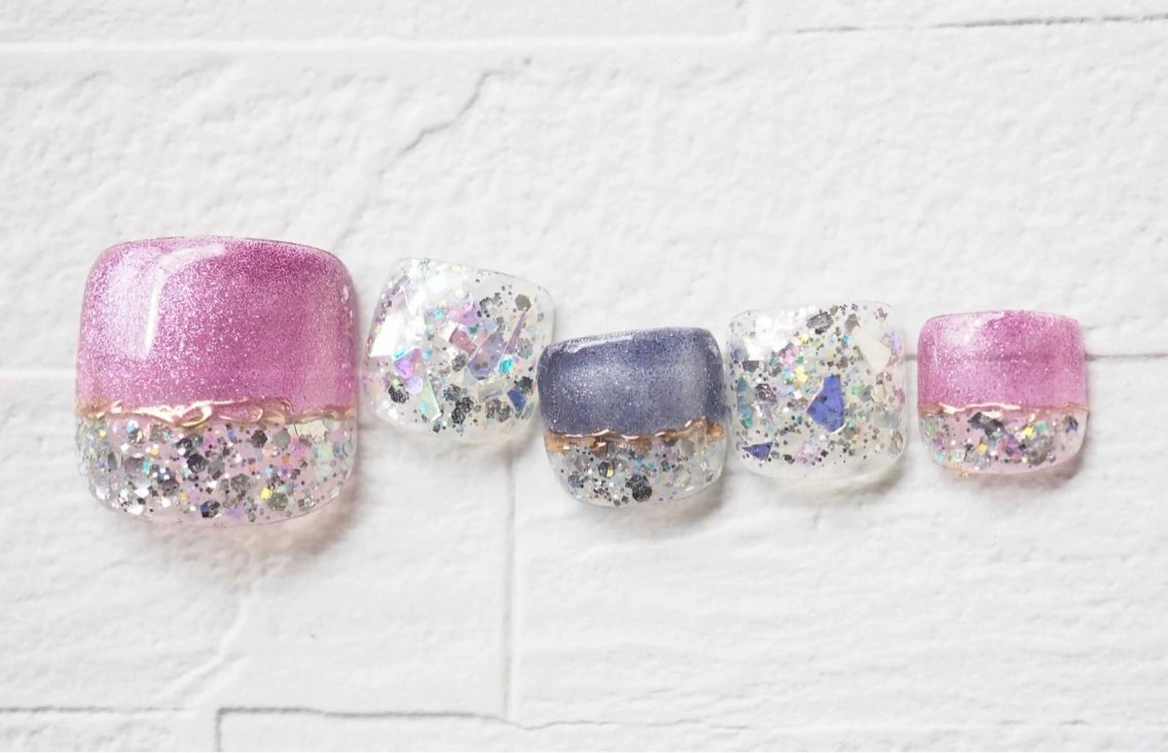 ネイル フットネイル トップネイリスト Ribbon立川店のネイルデザイン