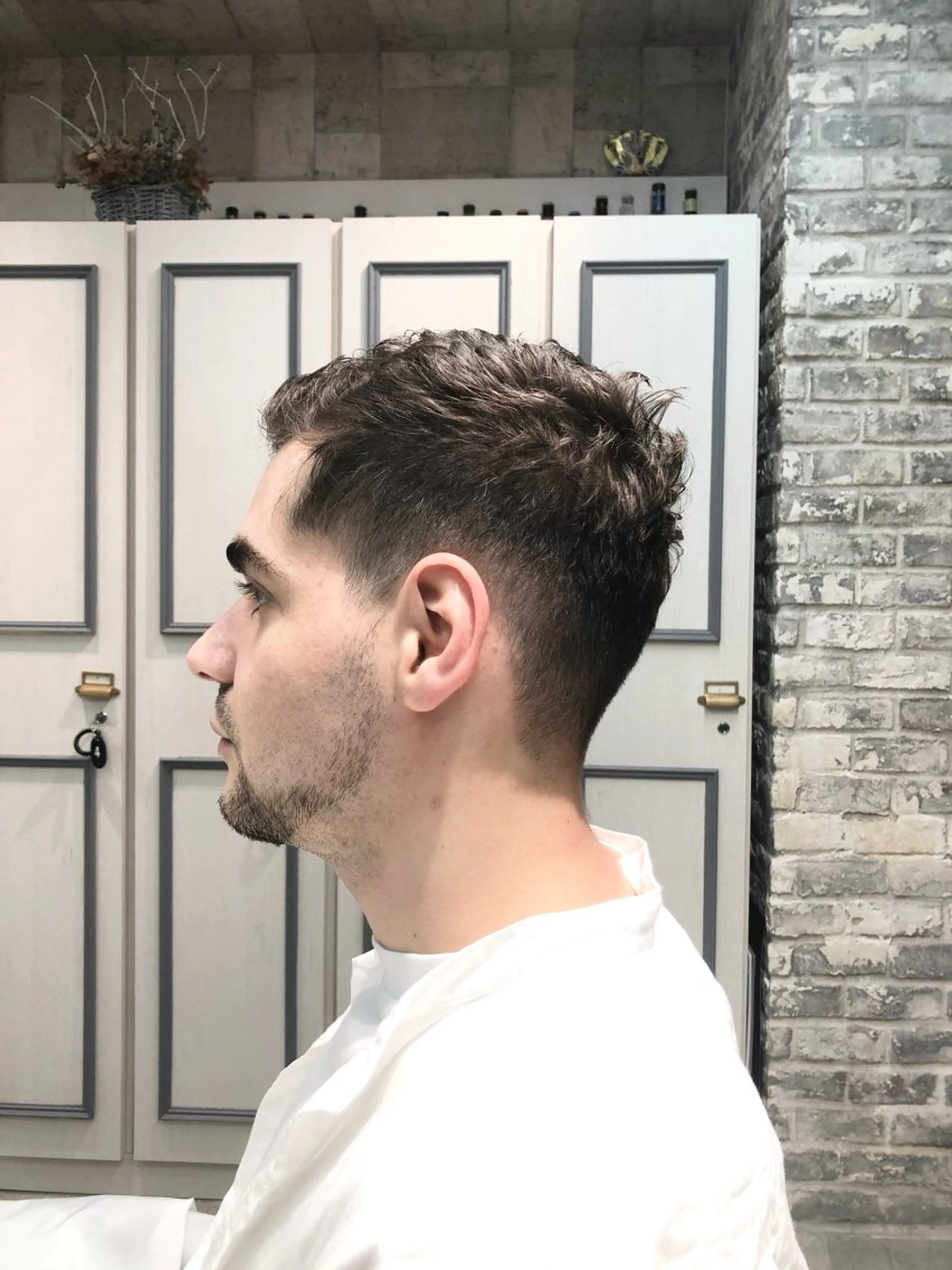 ショート メンズ 新徳 りえのヘアスタイル