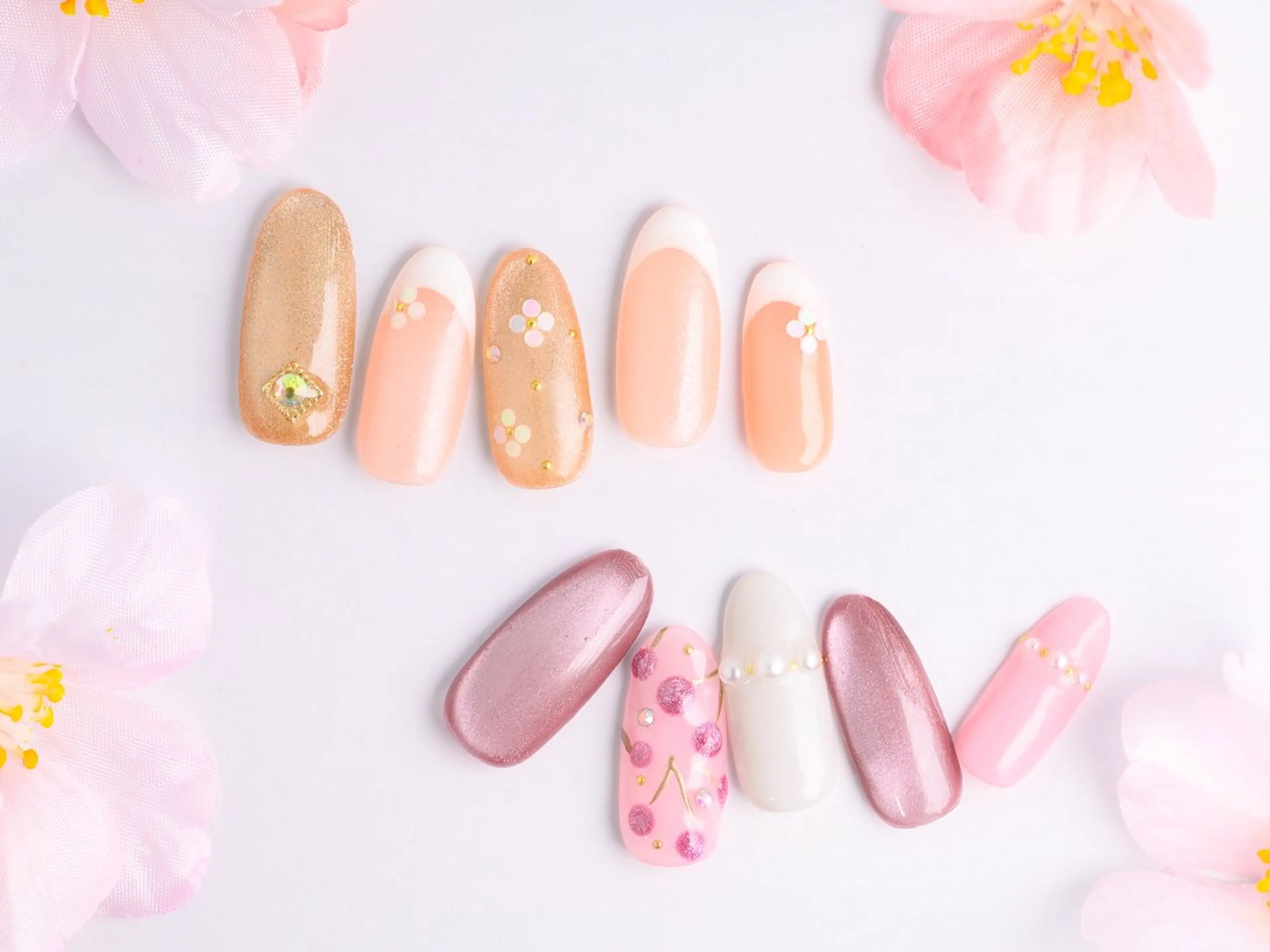 ネイル マグネットネイル ルル ソレイユのネイルデザイン