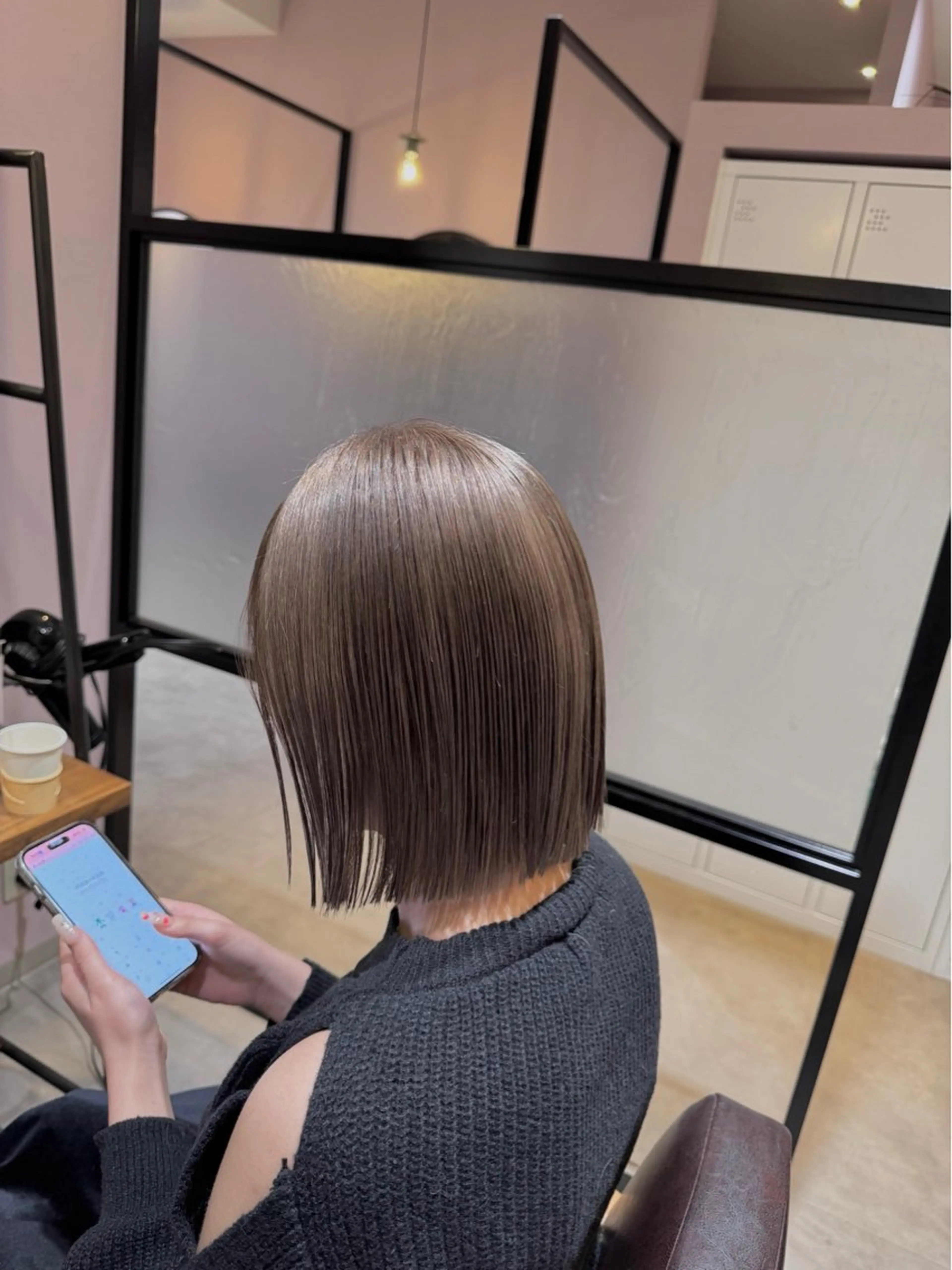 ミディアム 森 いずなのヘアスタイル