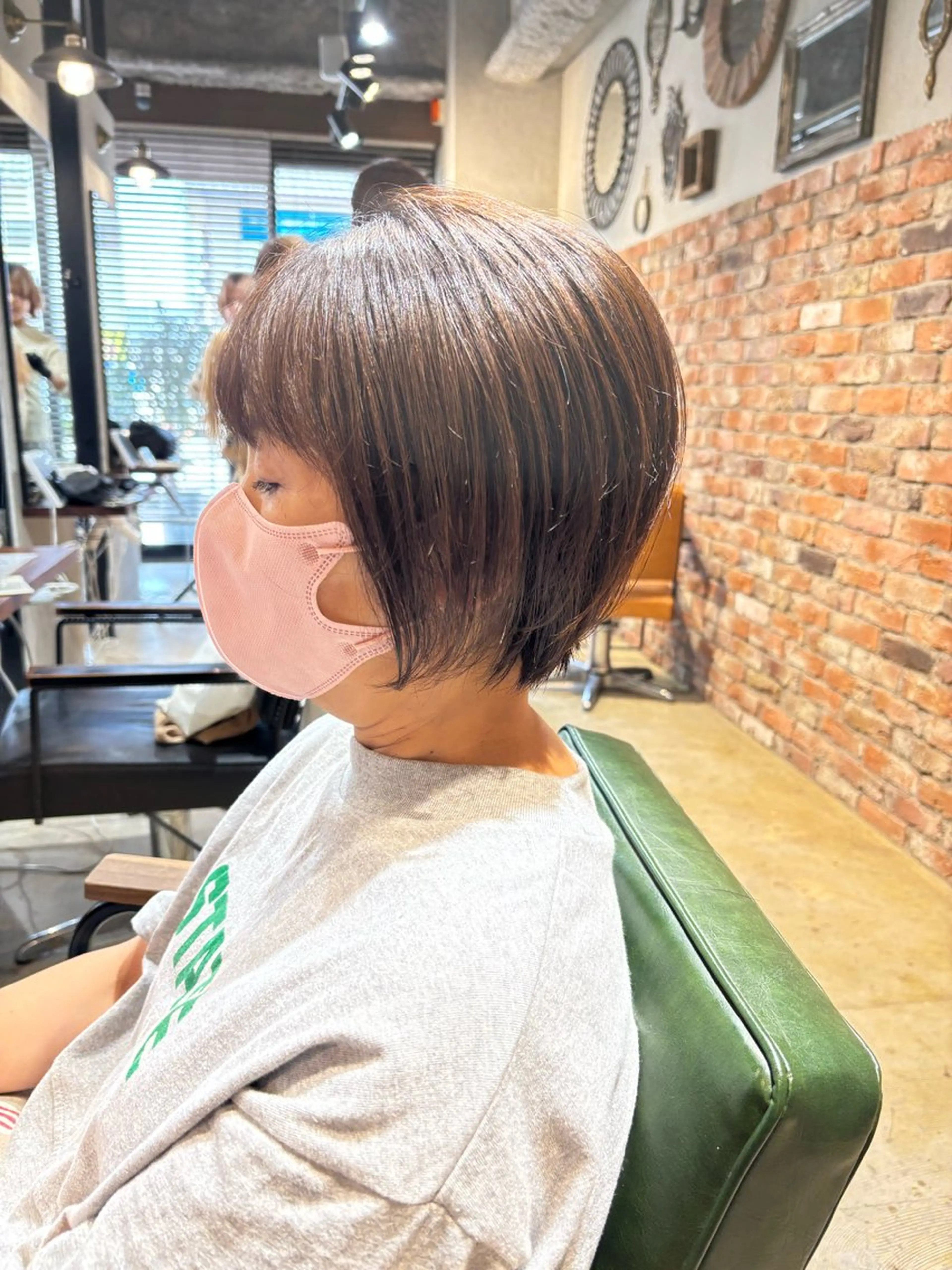 ショート 丸みショート ショートヘア 似合わせ大人ショート ◎TheC 西野瑛斗のヘアスタイル