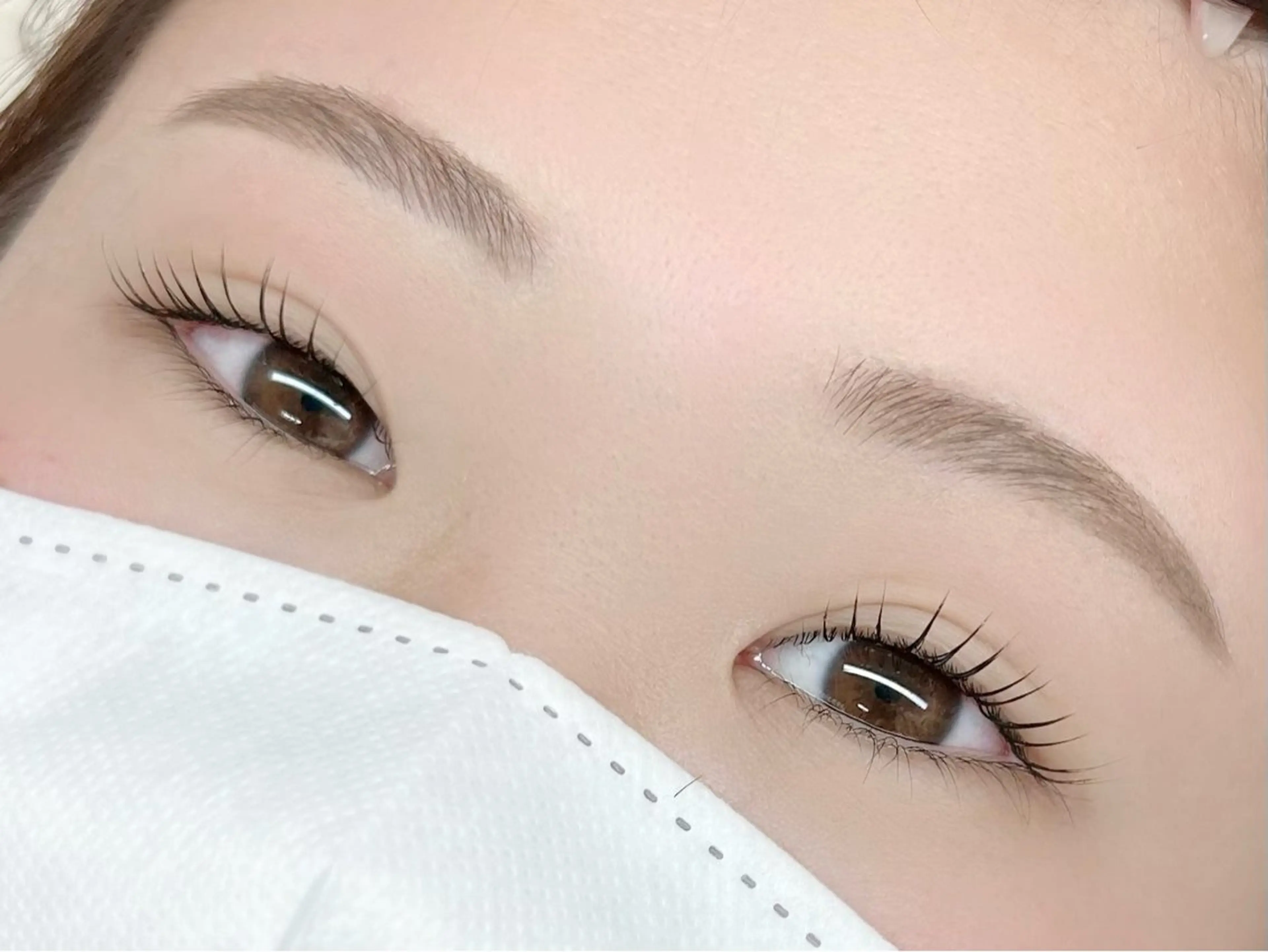 パリジェンヌラッシュリフト＆アイブロウセットメニュー❤︎の写真