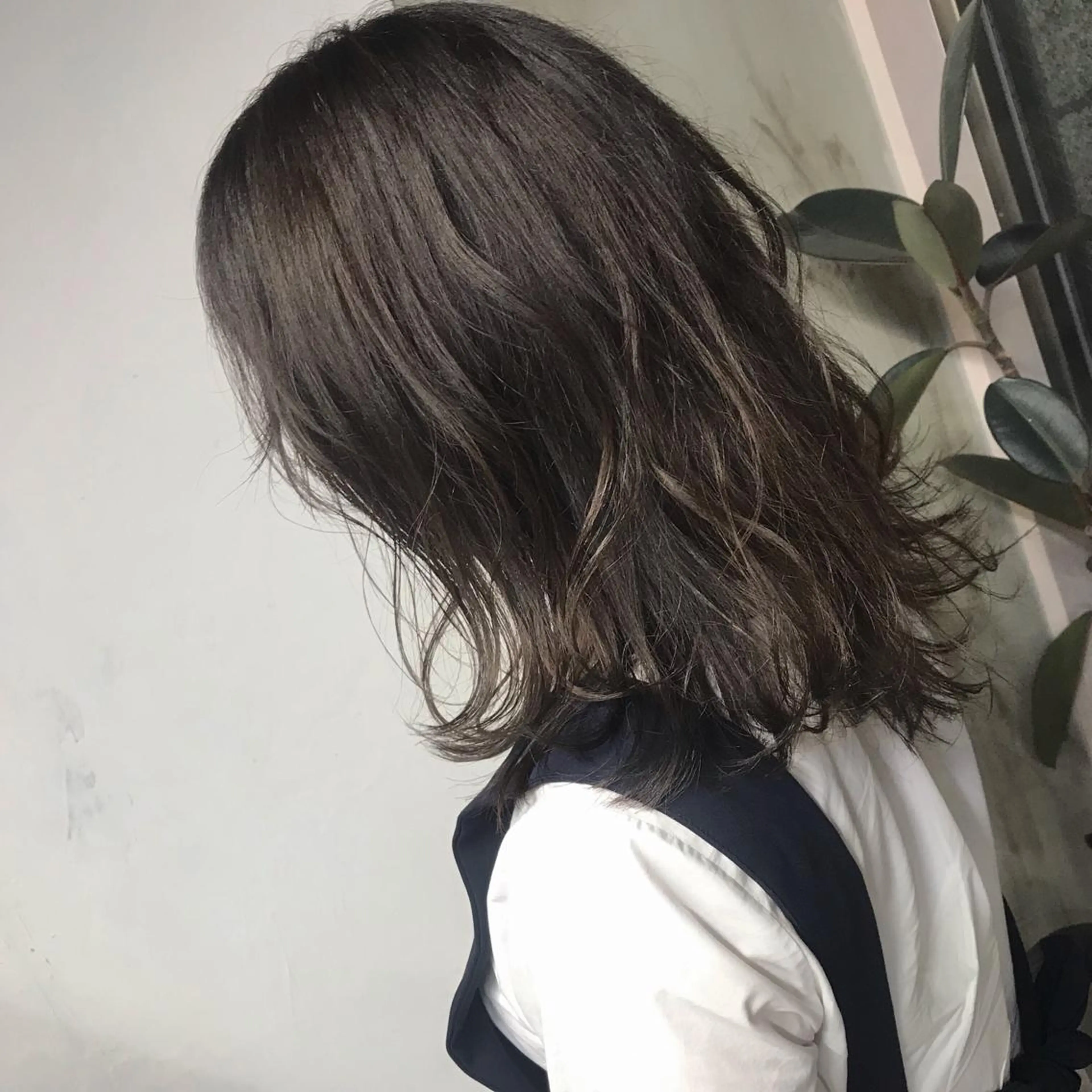 ミディアム カラー 韓国 / 中国ヘア 🦋Noniのヘアスタイル