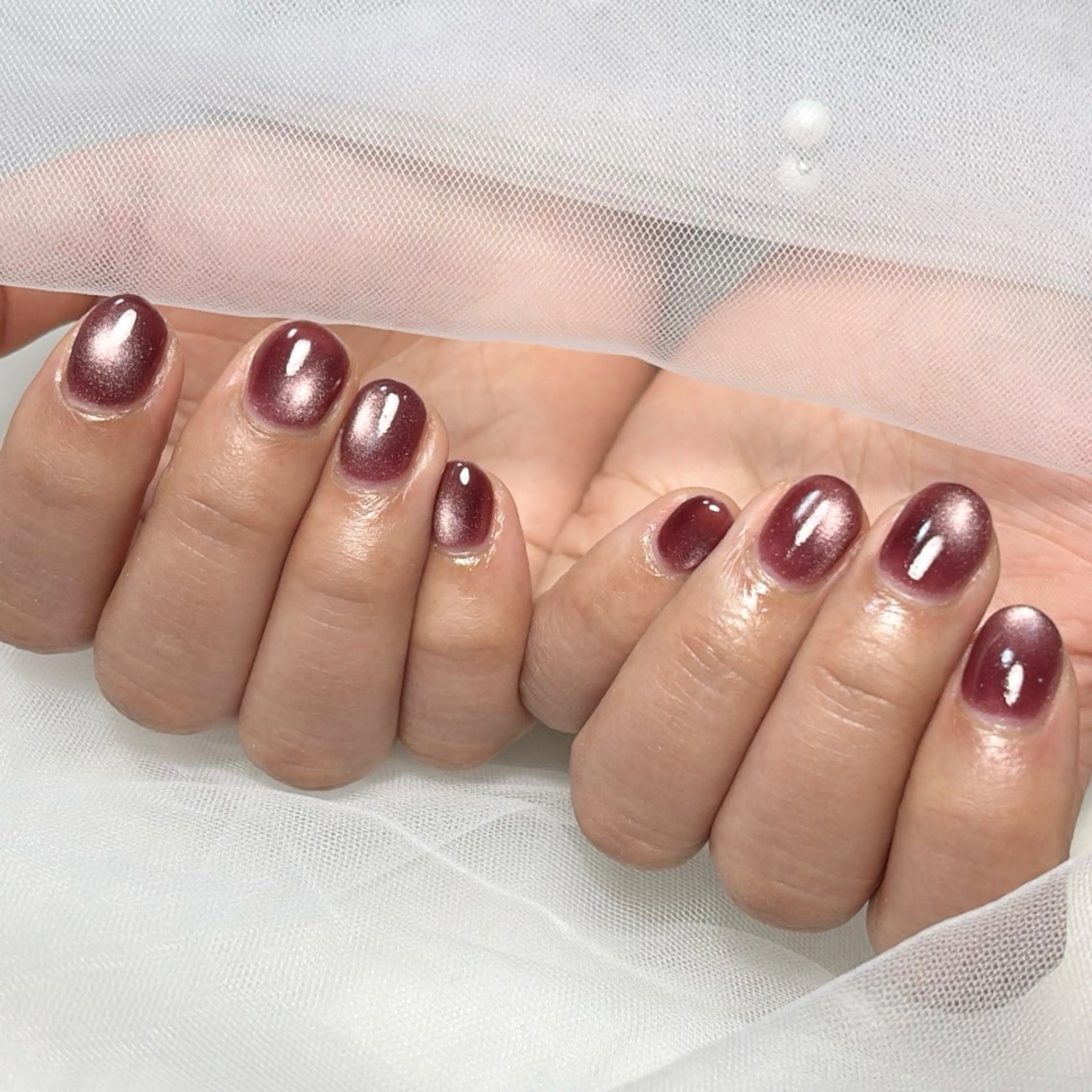 ネイル マグネットネイル ハンドネイル すみる所属・すみる Hinataのネイルデザイン