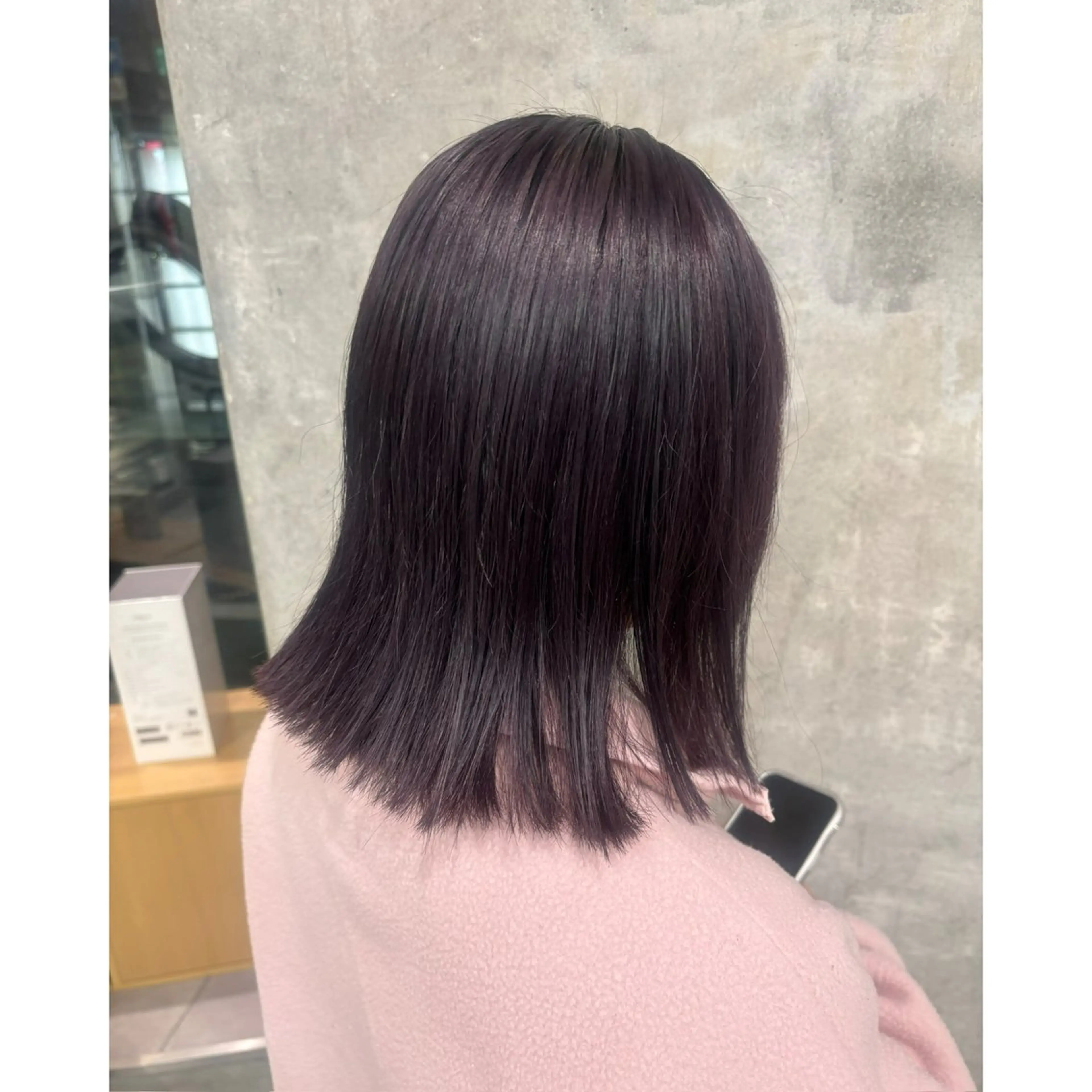 ミディアム カラー ブリーチ ラベンダーカラー ラベンダーピンク ピンクカラー エクステ/艶カラー 🎀🫧 / amiのヘアスタイル