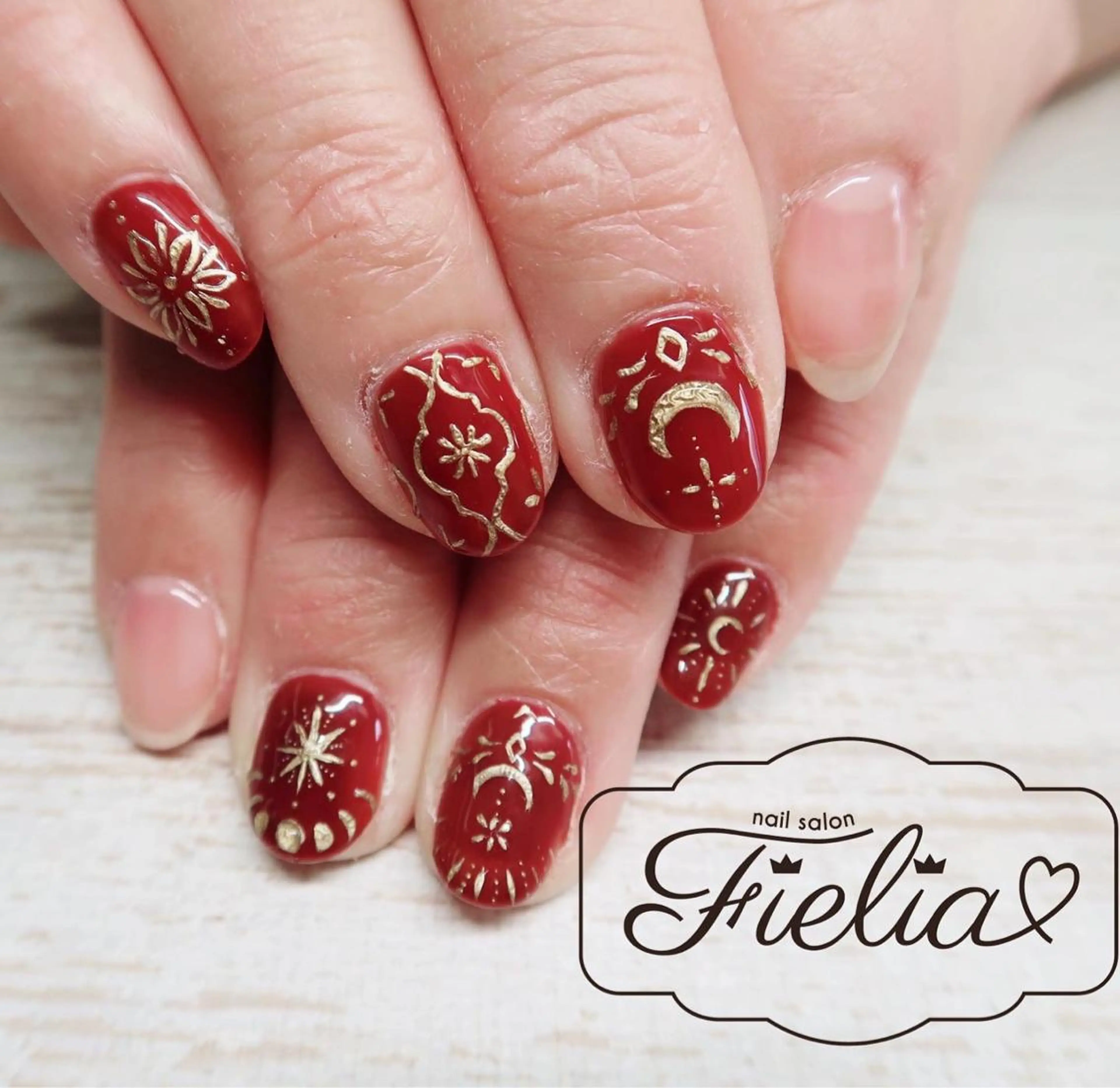 ネイル ハンドネイル Fielia momoのネイルデザイン