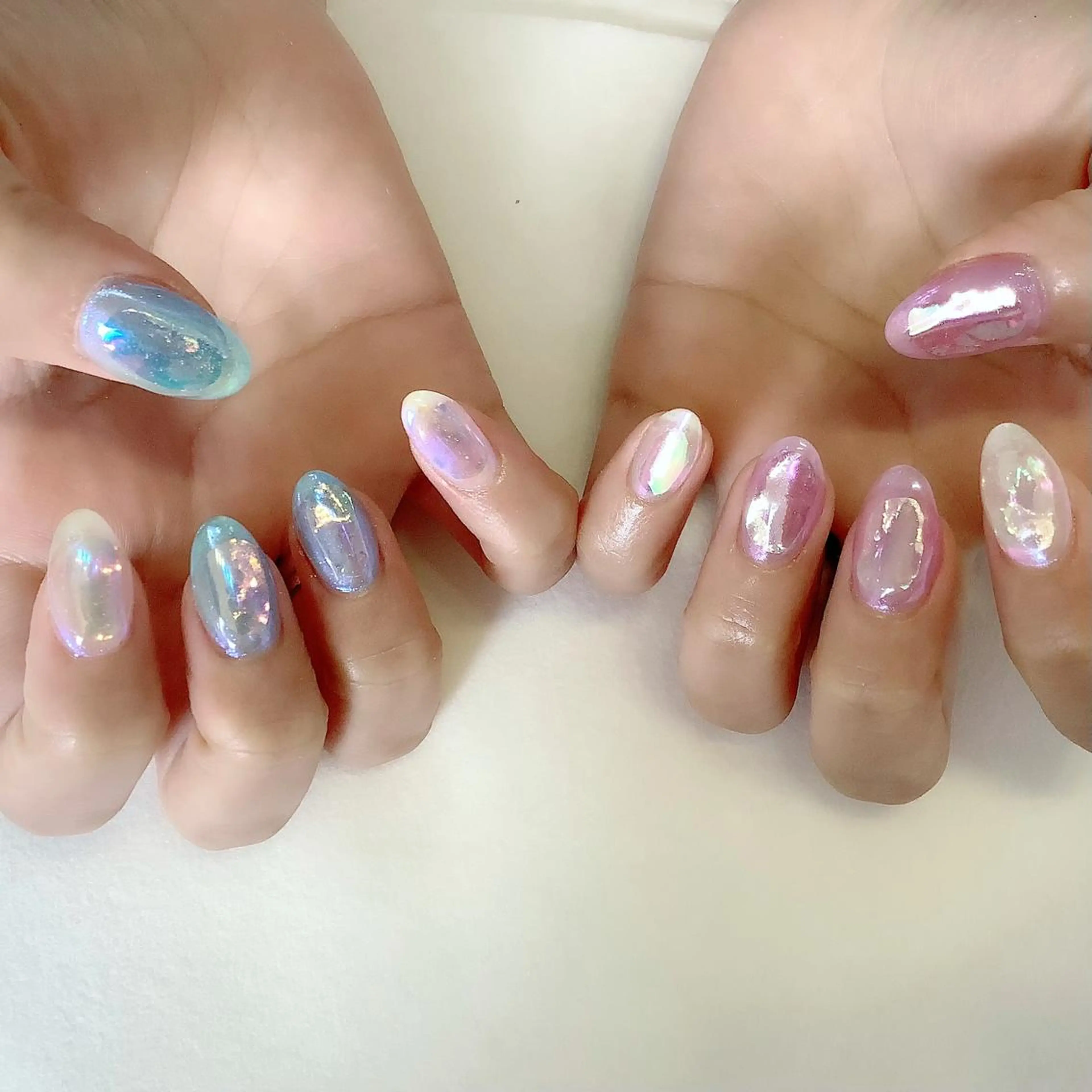 ネイル ハンドネイル 💎🐰 saki. m 🐰💎のネイルデザイン