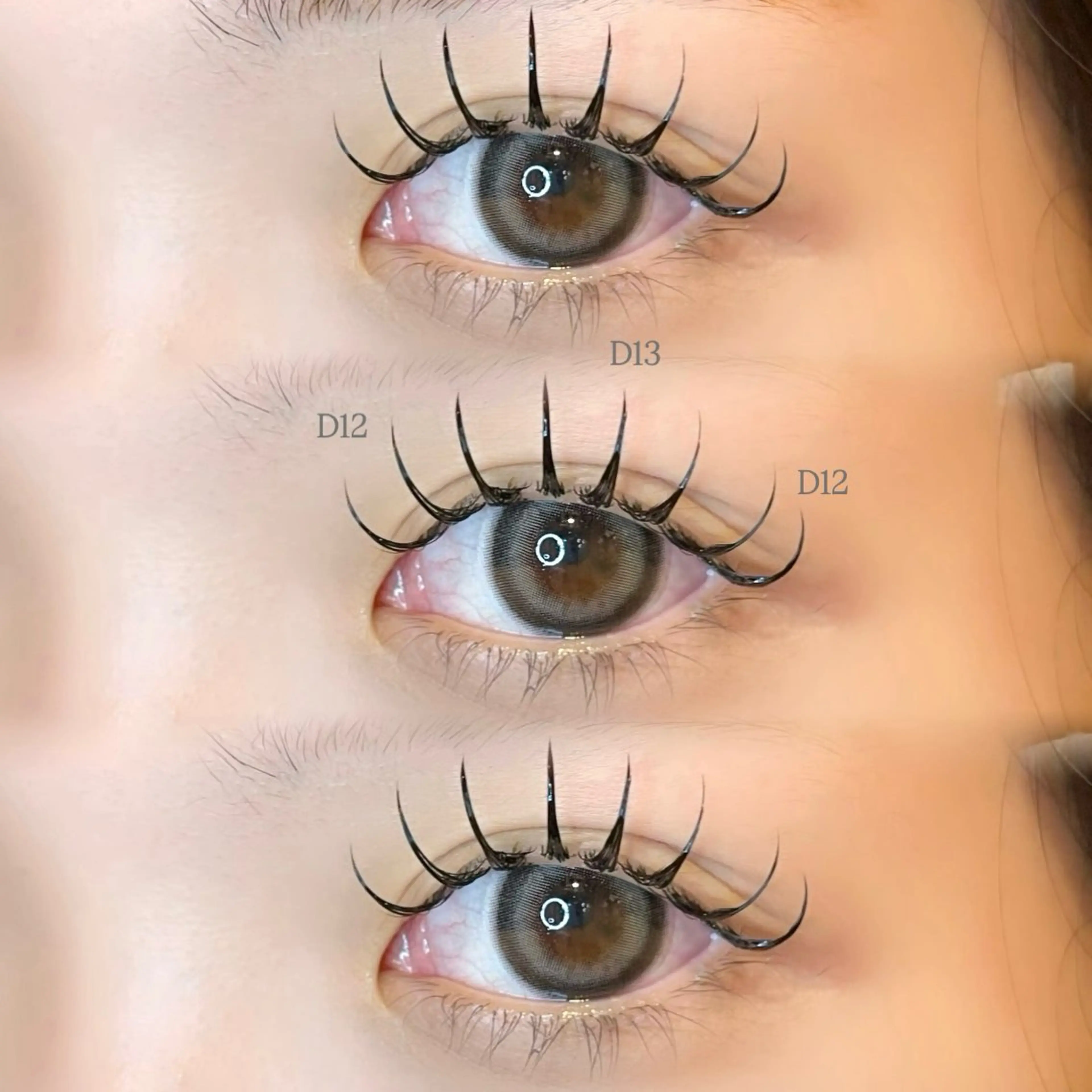 マツエク・マツパ マツエク Mell Yuuna ♡パリエク /束感のマツエク・マツパデザイン