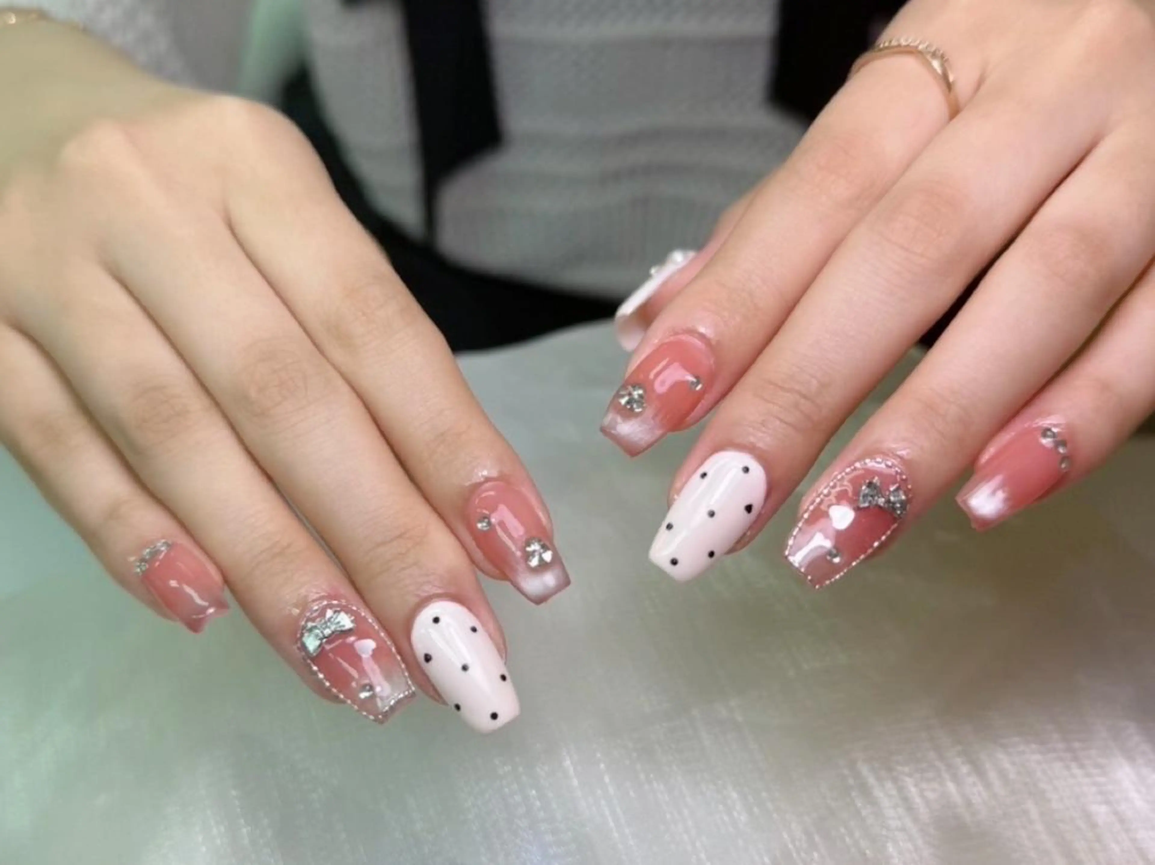 ネイル 💕チップネイル 🩷のネイルデザイン