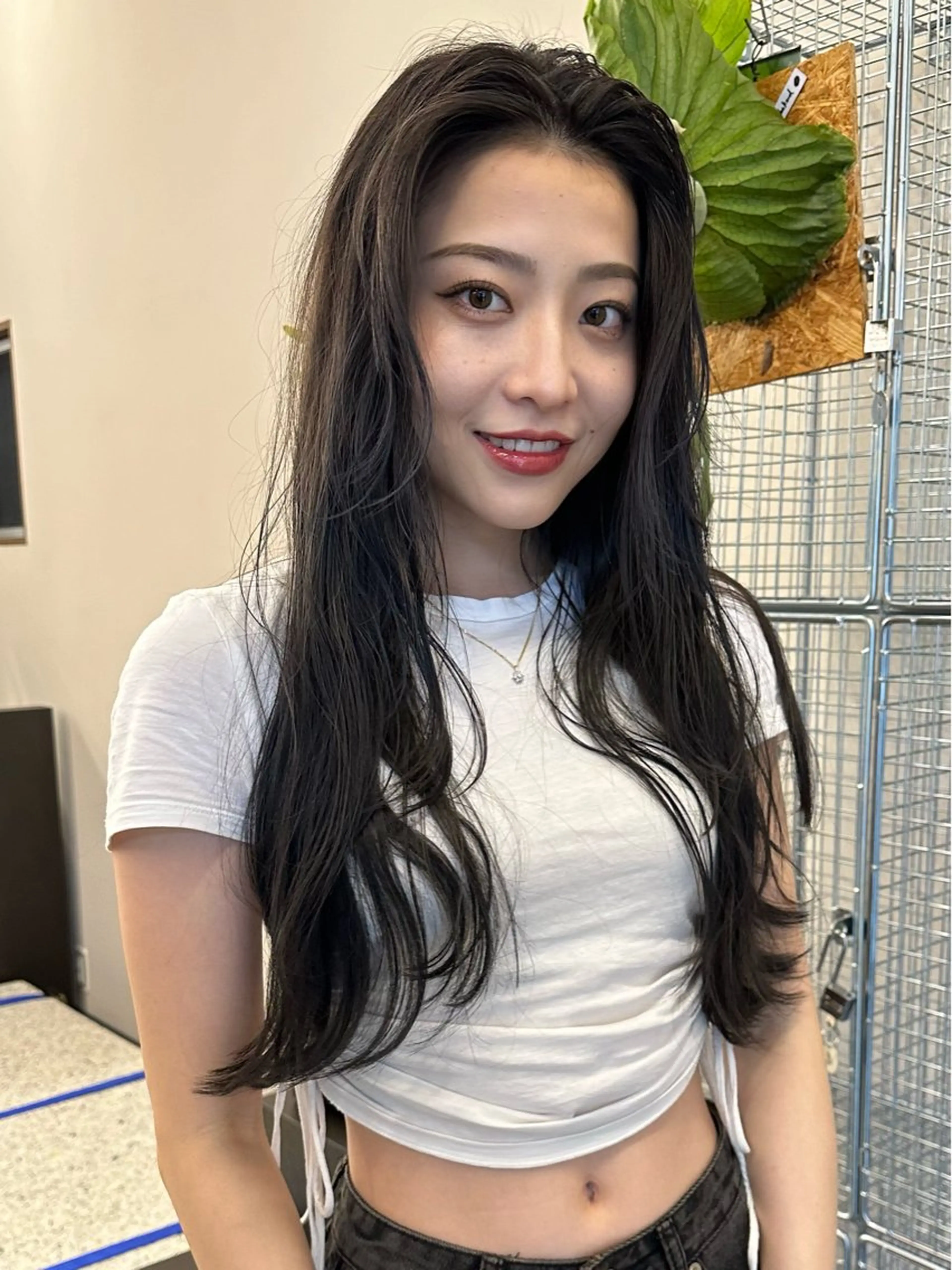 ロング カラー カット ヘアカラー トリートメント 渡邉 悠斗のヘアスタイル