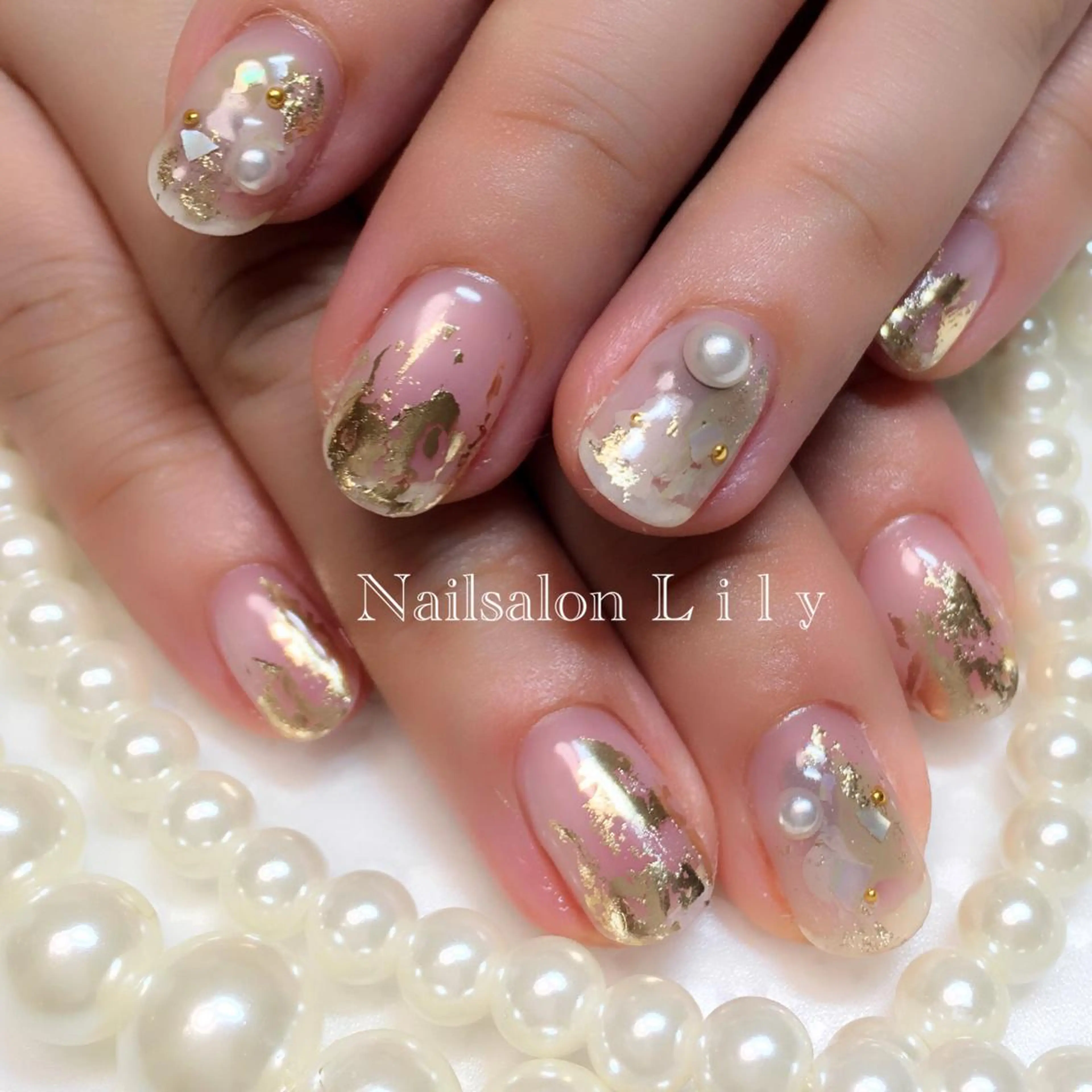 ネイル ニュアンスネイル Nailsalon Lilyのネイルデザイン