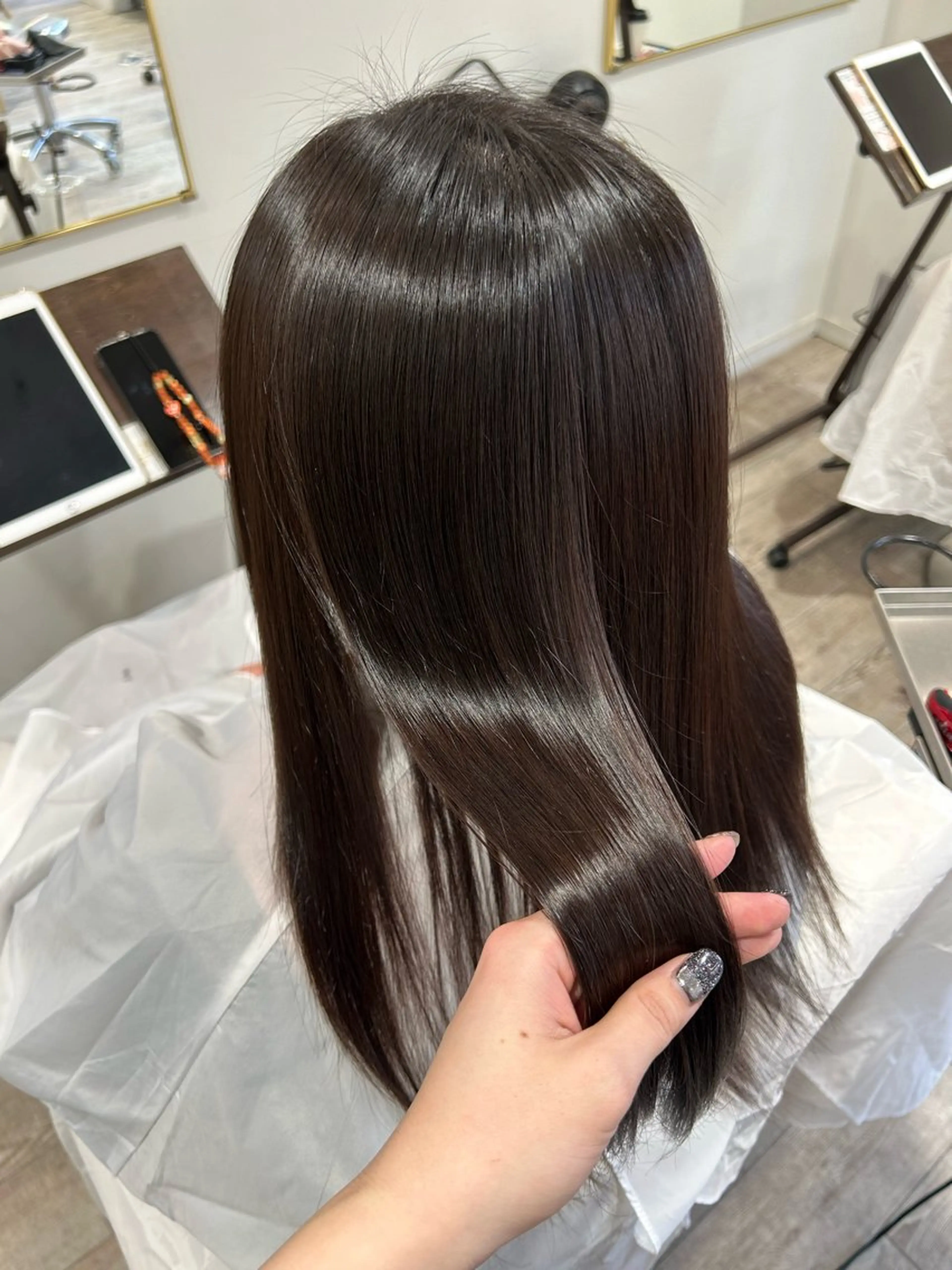 カラー カットモデル募集 𝙨𝙖𝙠𝙞💚のヘアスタイル