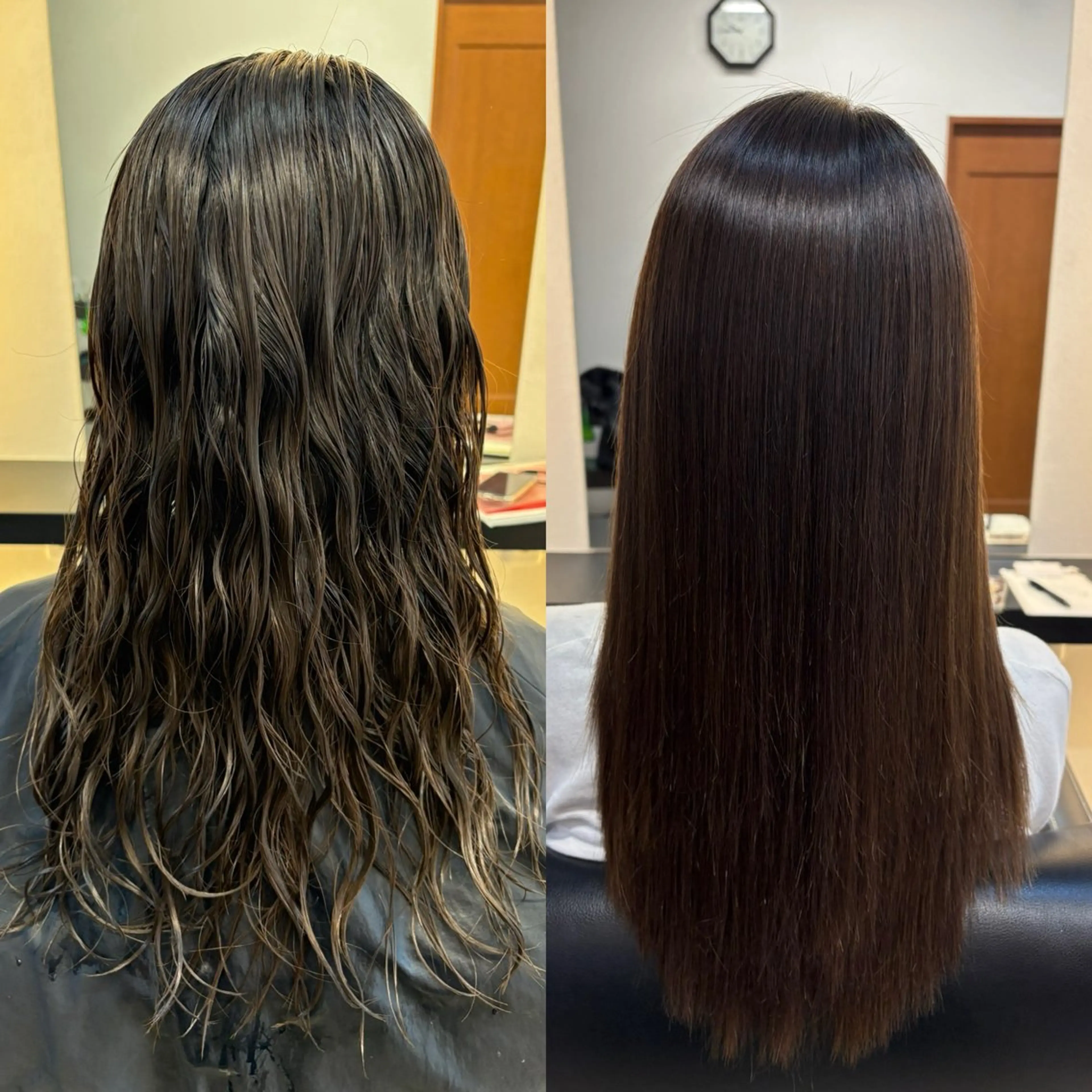 乾かしただけで叶う。【美髪矯正+カット】！の写真