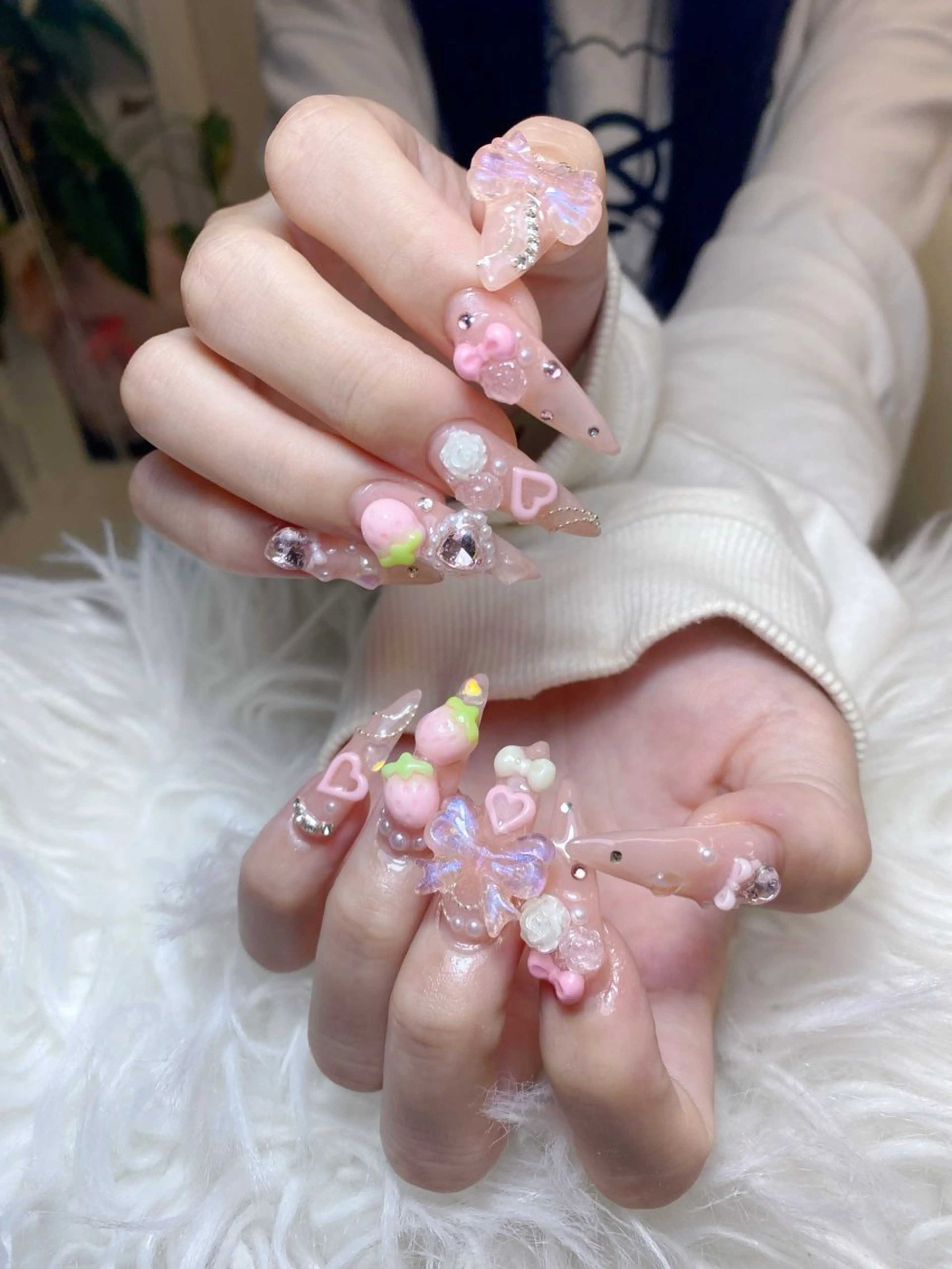 ネイル ハンドネイル ハンドケア Anh Nail 歌舞伎町のネイルデザイン