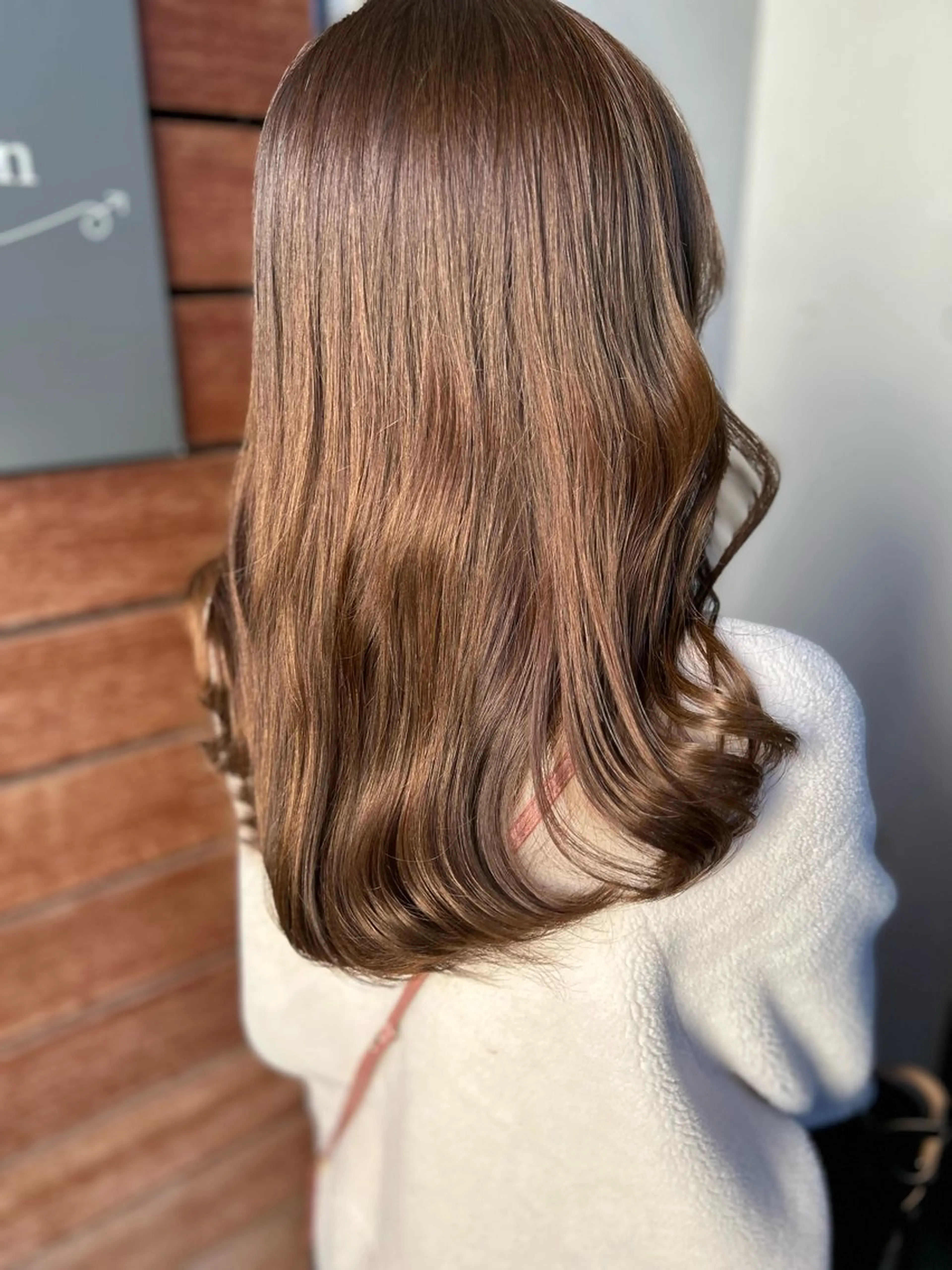 セミロング sign HAIR INNOVATION 錦糸町所属・吉田　龍太 口コミ高評価/錦糸町のヘアスタイル