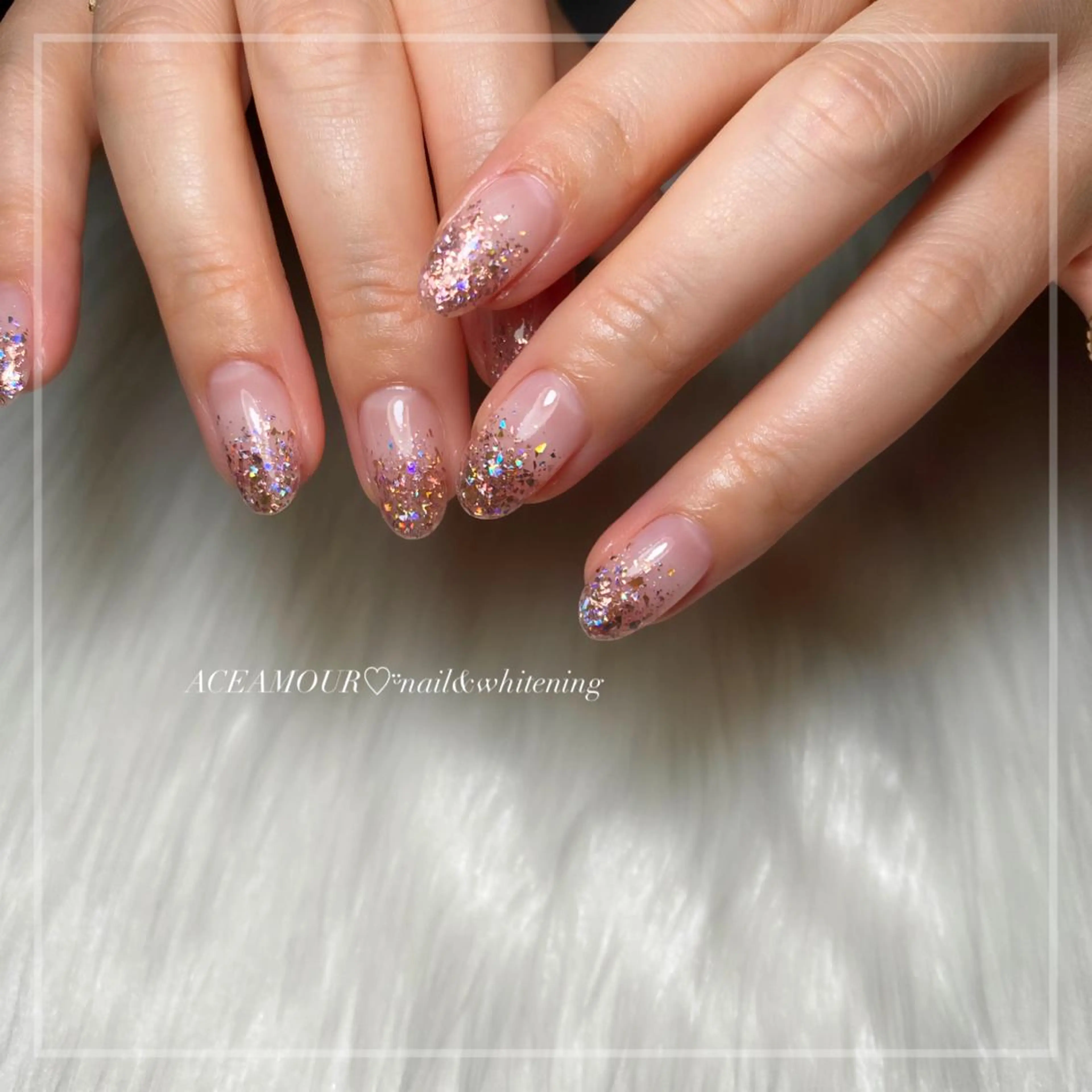 ネイル ネイル/耳つぼ /新ホワイトニングのネイルデザイン