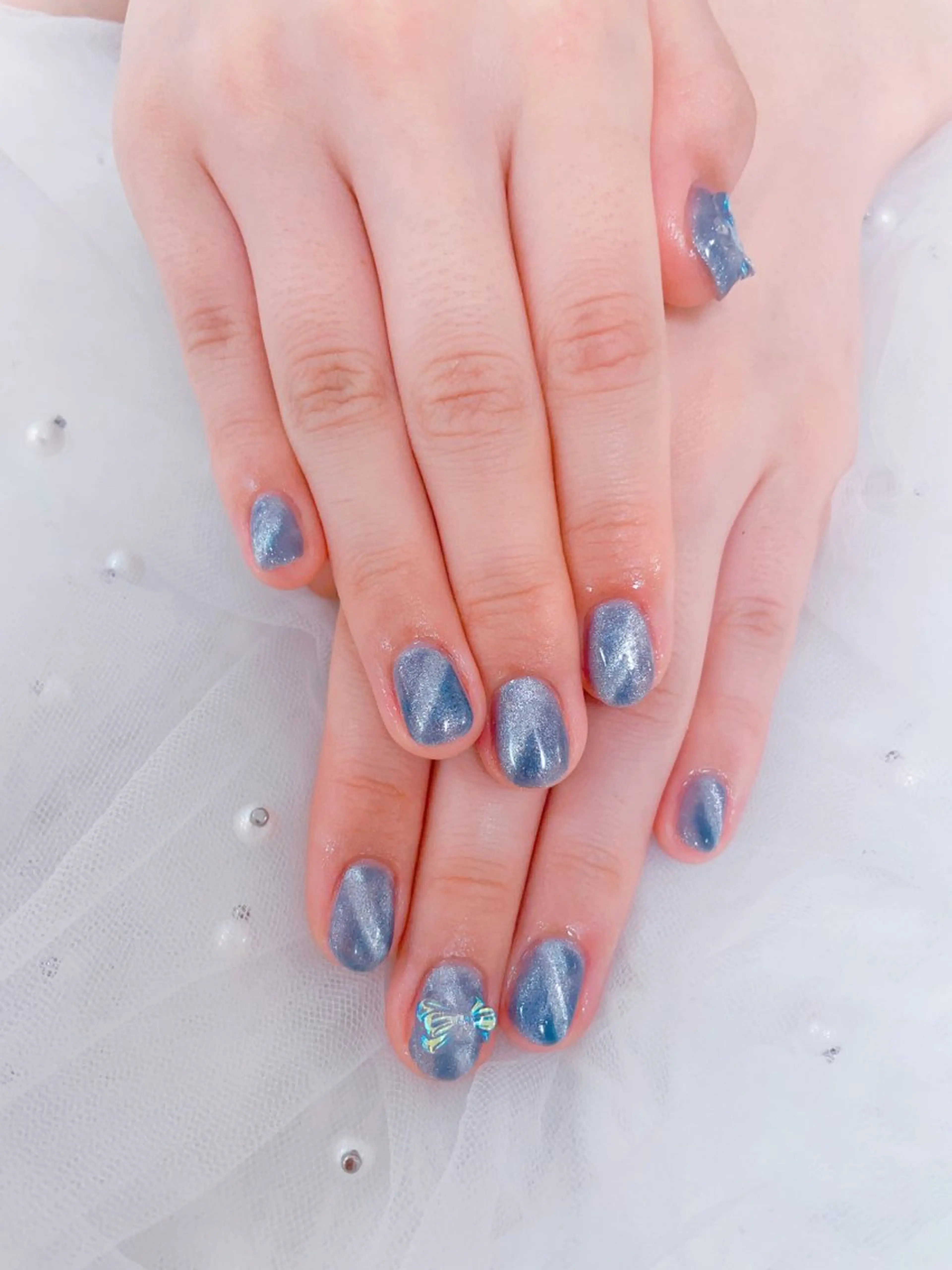 ネイル ジェルネイル マグネットネイル ハンドネイル ハンドケア ゆ か_Nails💫のネイルデザイン