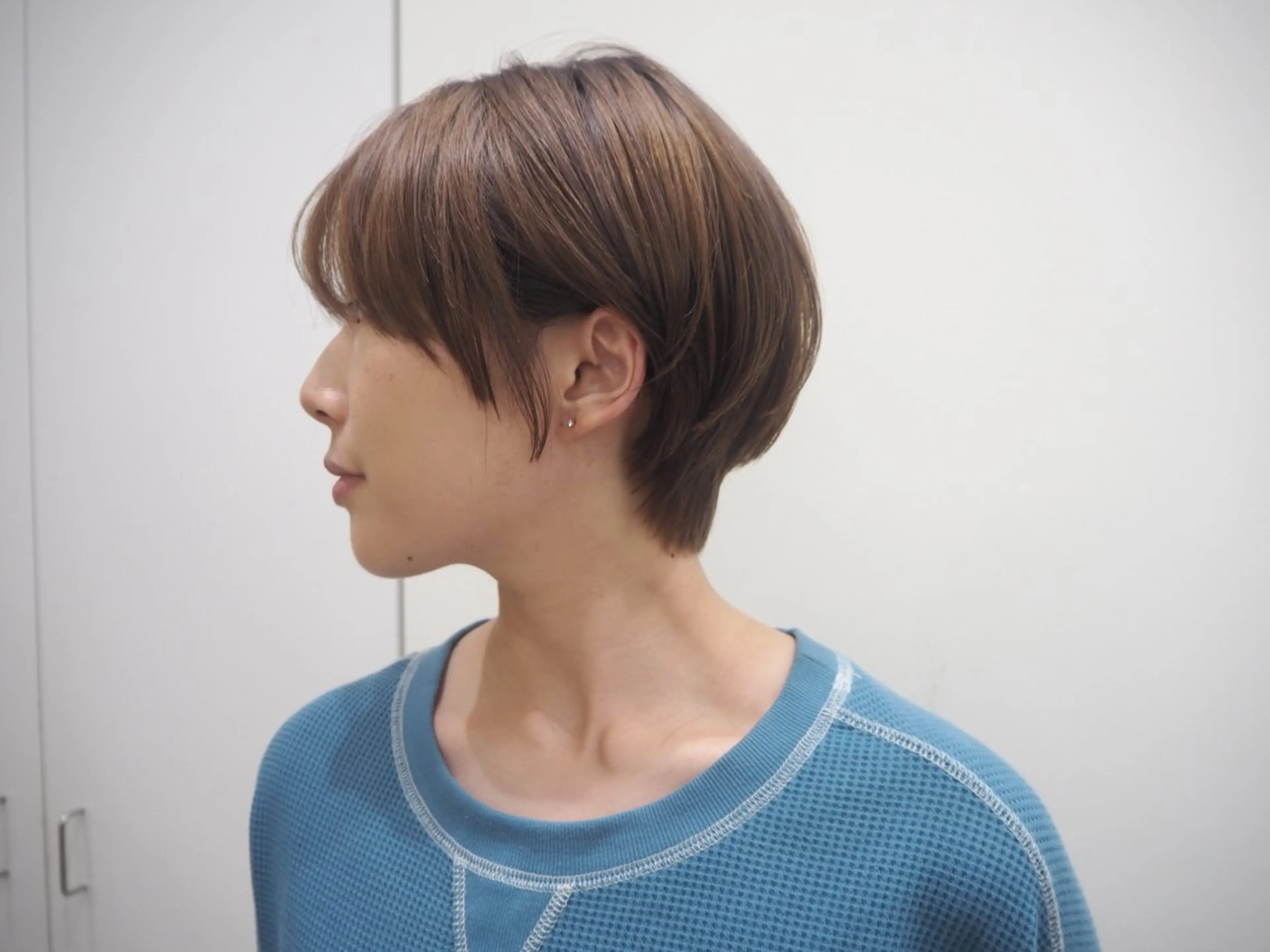 ショート 💛🤍U too e’s 鎌倉🧸のヘアスタイル