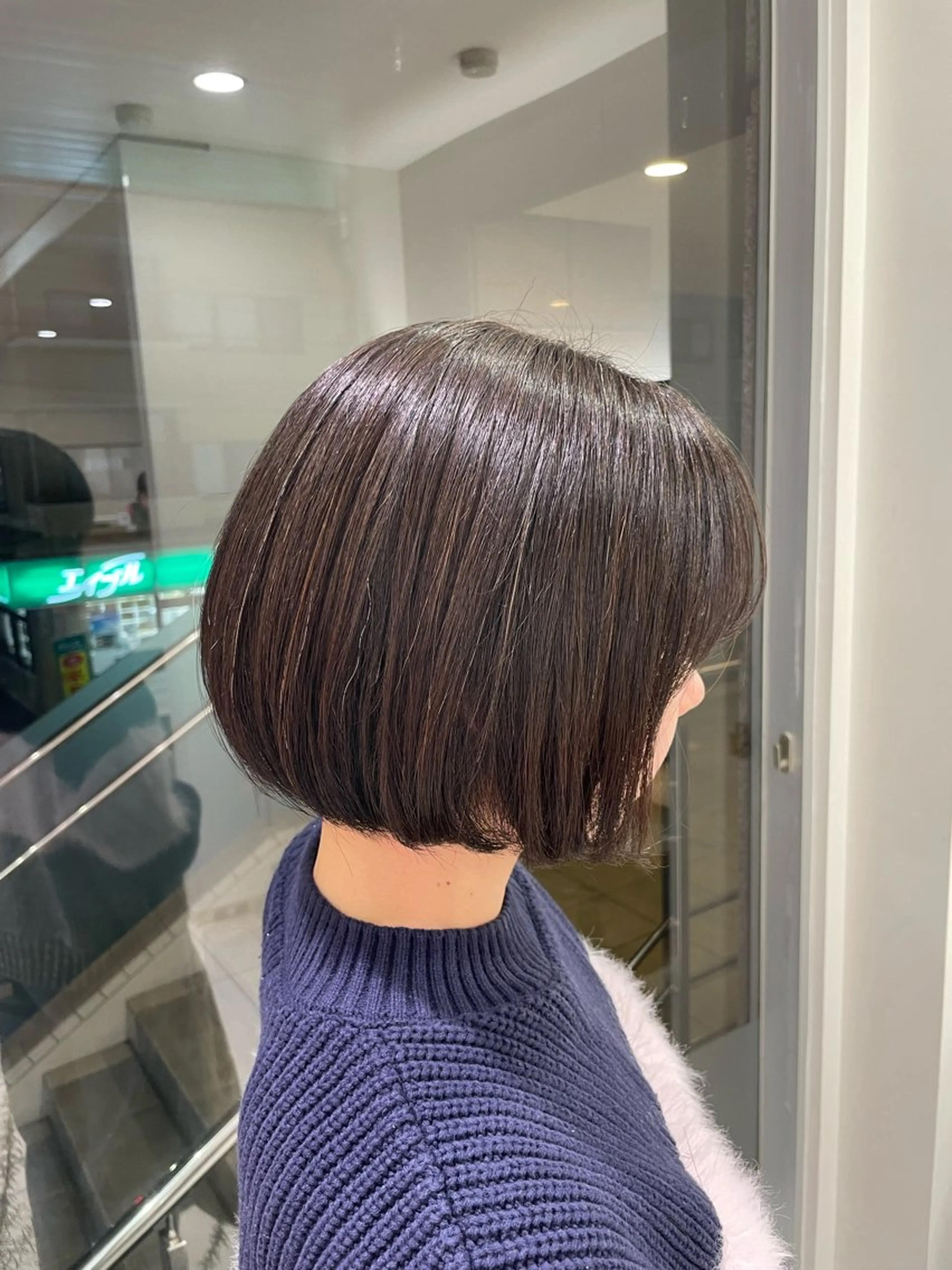 ショート luck みうのヘアスタイル