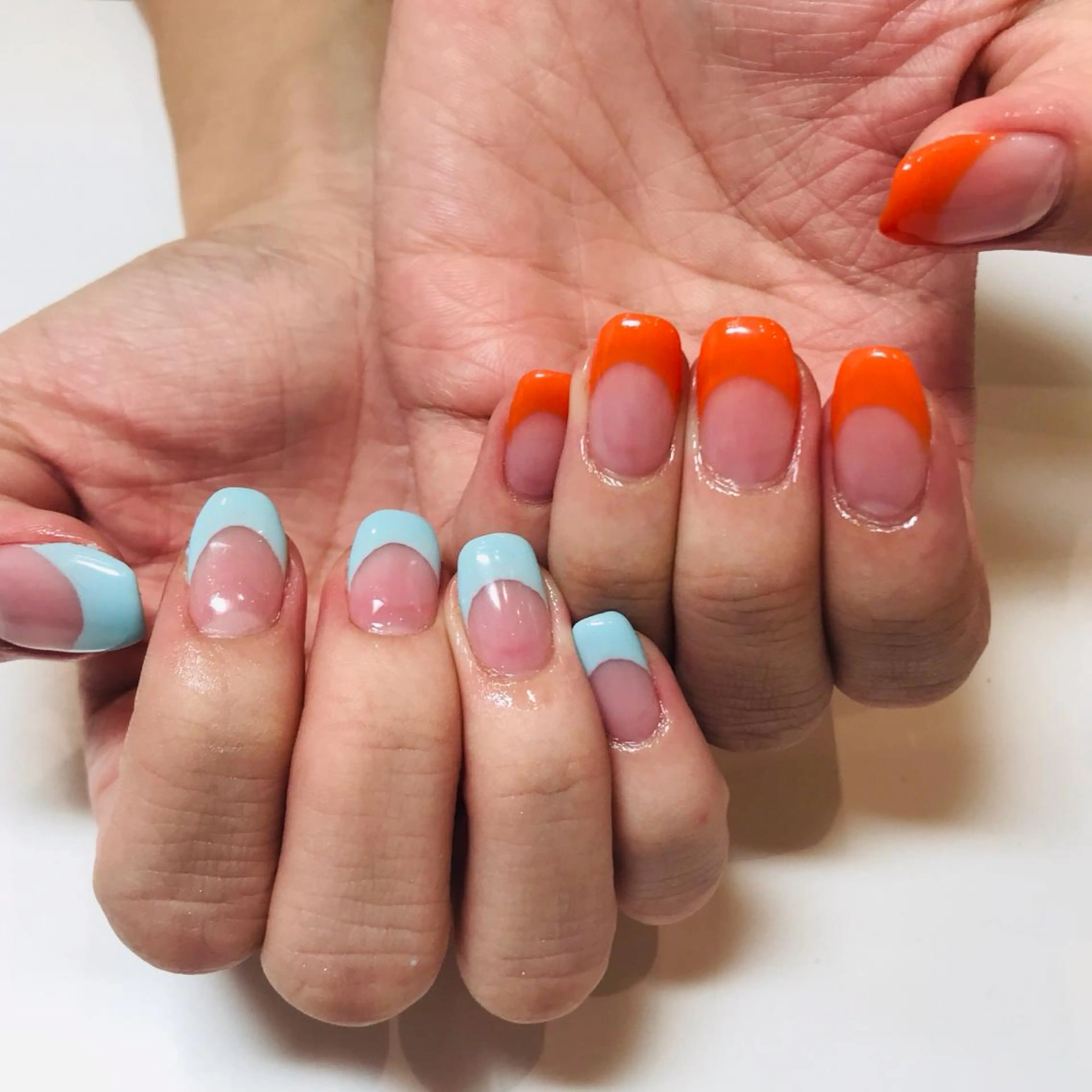 ネイル フレンチネイル ハンドネイル Yukako. Nのネイルデザイン