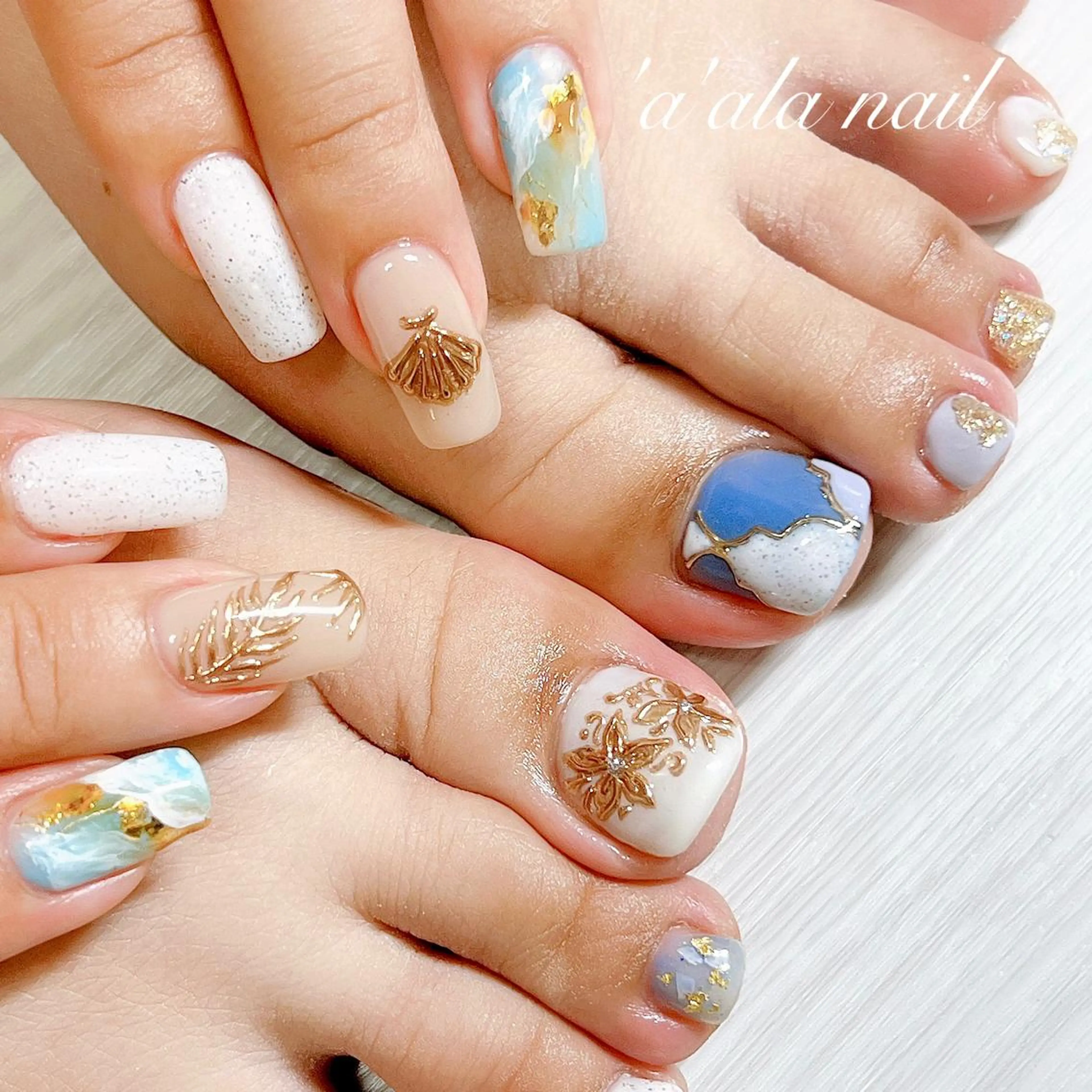 ネイル 'a'ala nailのネイルデザイン