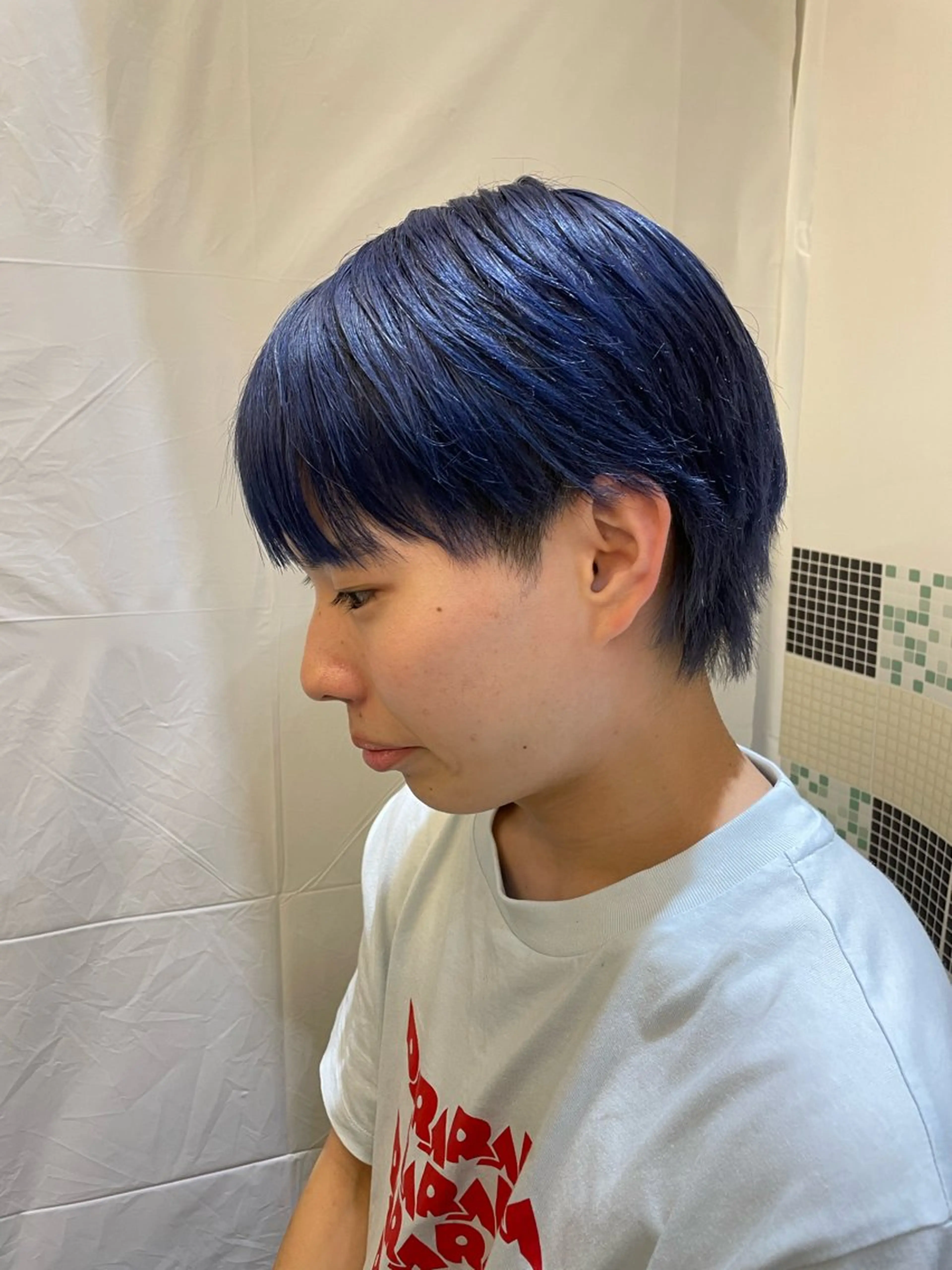 メンズ メンズブリーチ 透明感/暖色カラー いっきのヘアスタイル